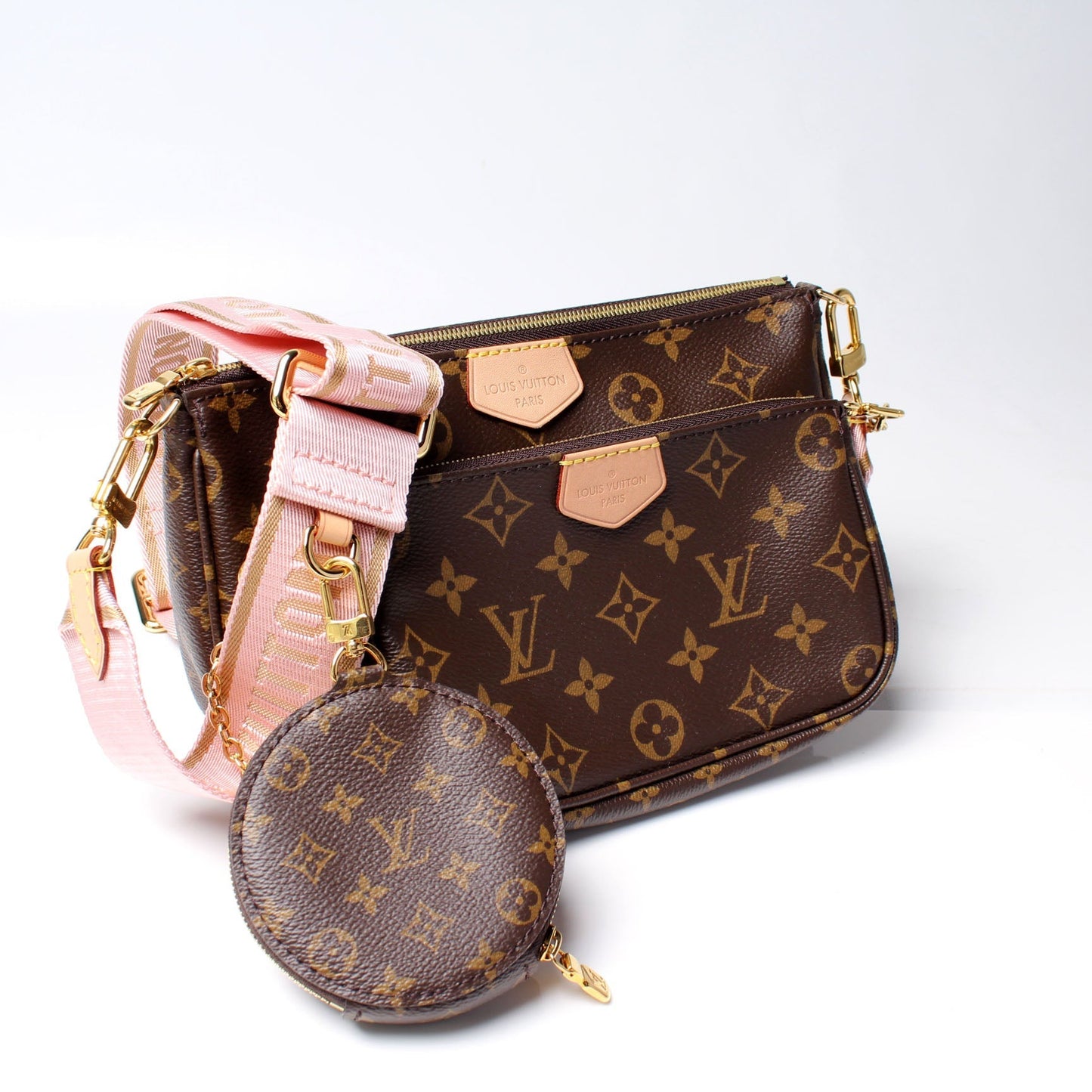 Louis Vuitton Multi Pochette Monogram Clutch Bag Monogram 4
