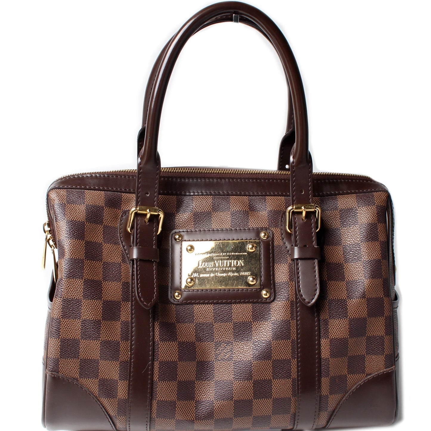 Louis Vuitton Berkeley Ebene Damier Handbag