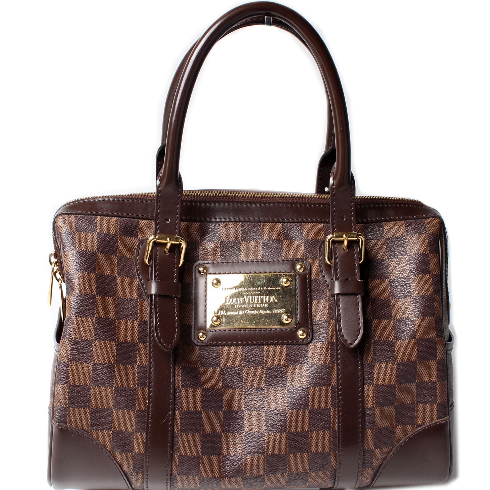 Louis Vuitton Berkeley Ebene Damier Handbag