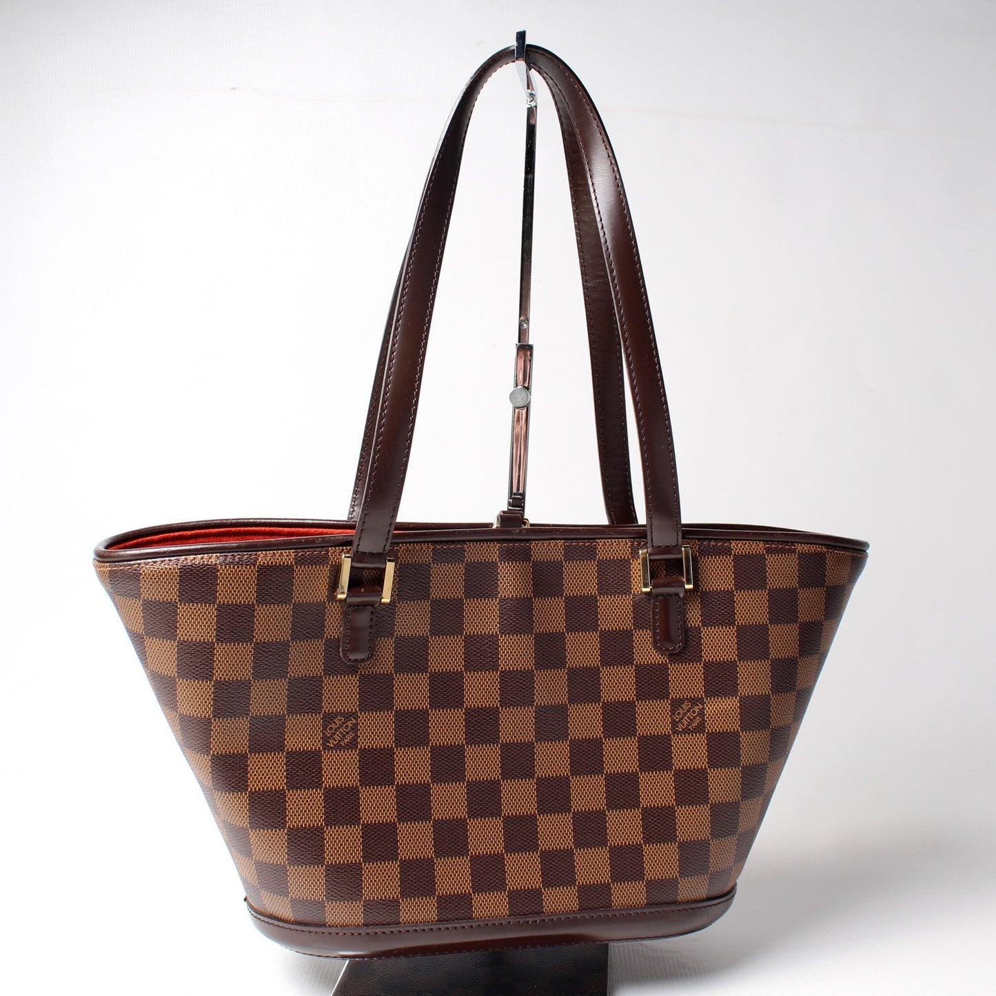 Louis Vuitton Manosque PM Ebene Damier Handbag Ebene 1