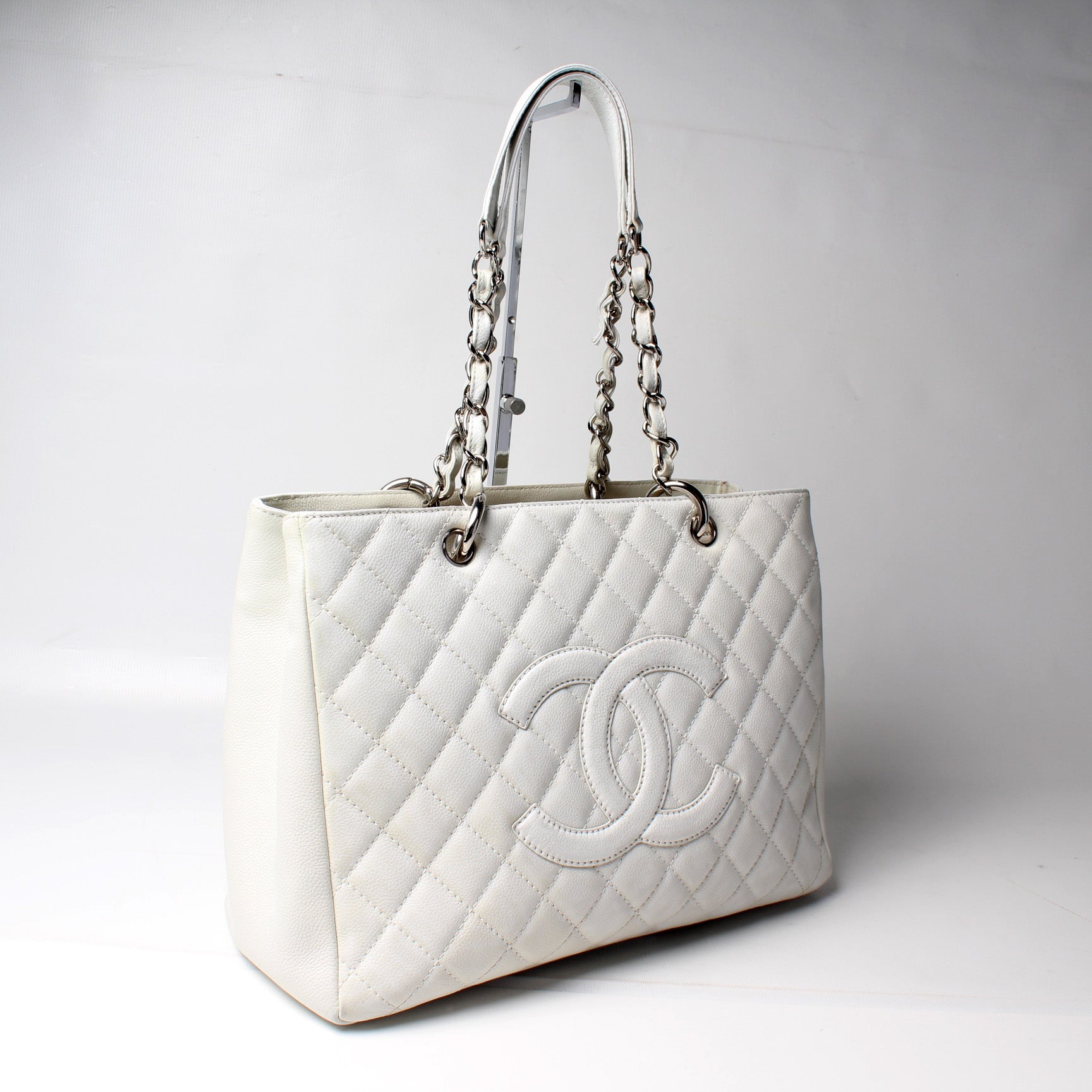 Chanel Grand Shopping Caviar 12M Tote Bag