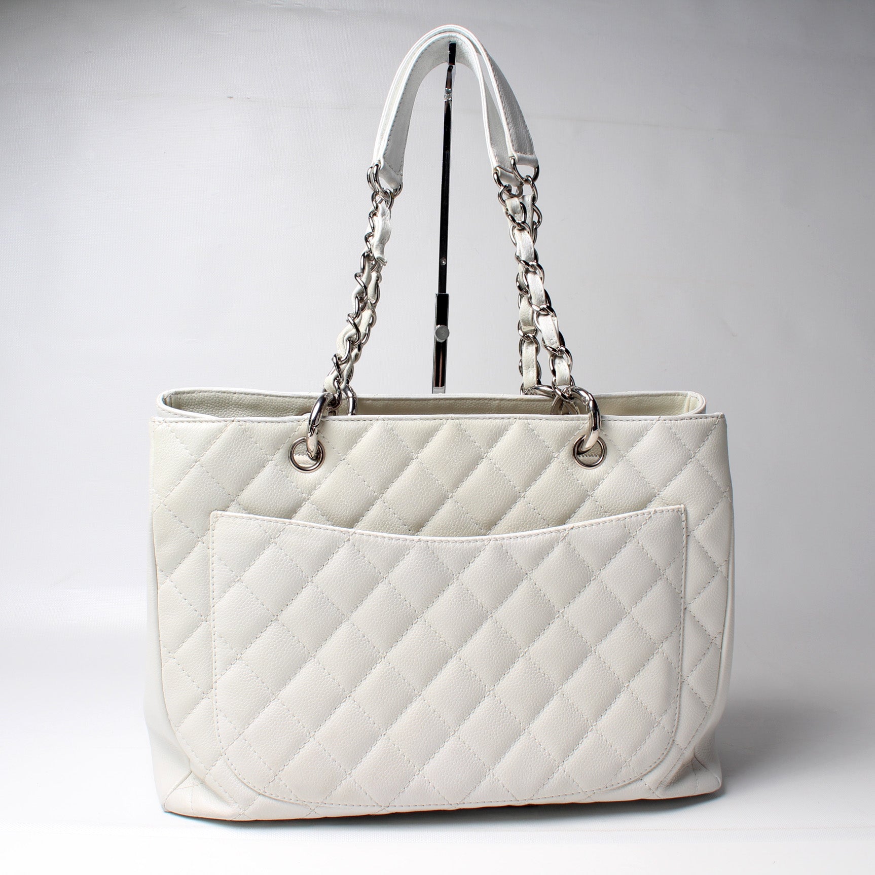 Chanel Grand Shopping Caviar 12M Tote Bag