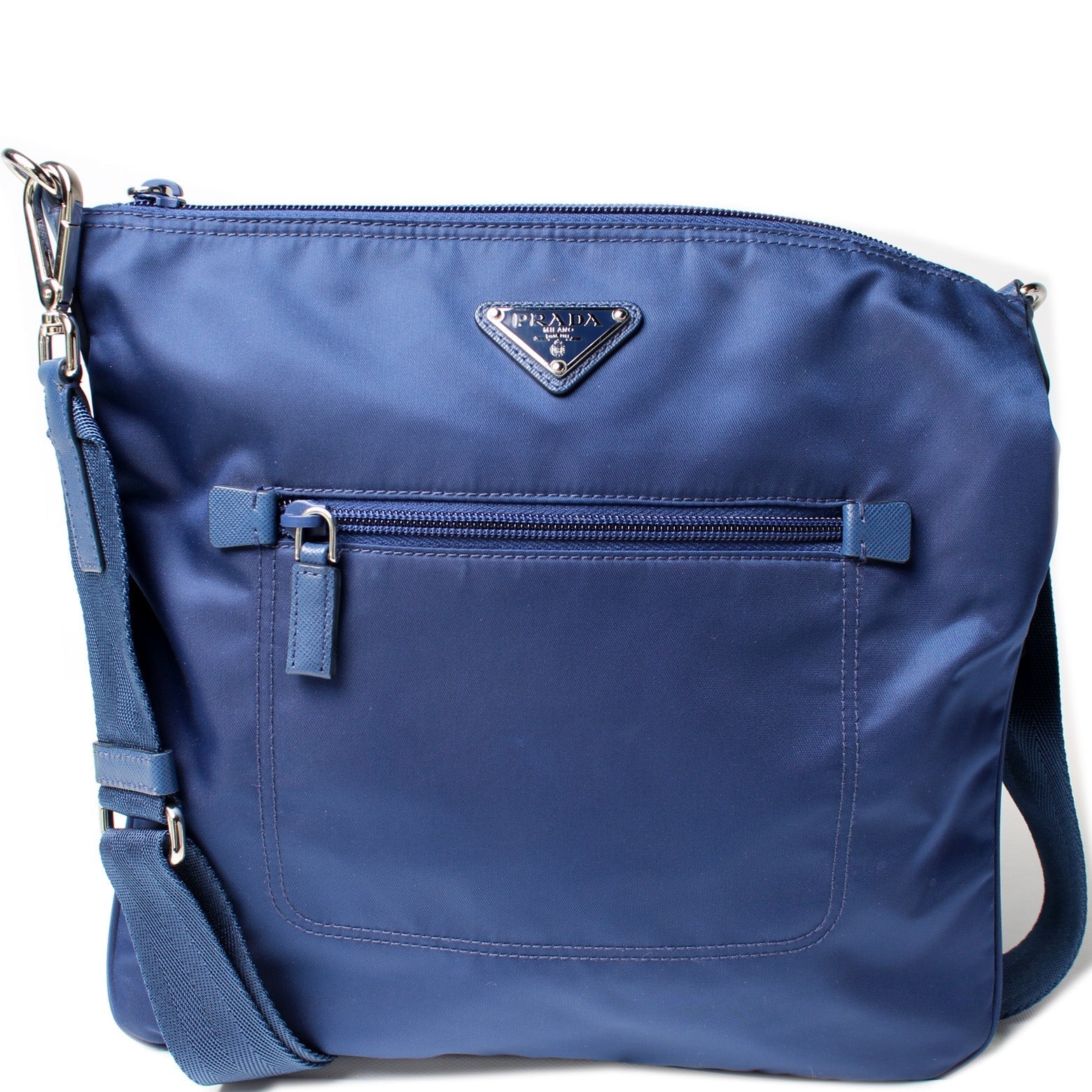Prada Tessuto Messenger Bag Nylon Small Travel Bag
