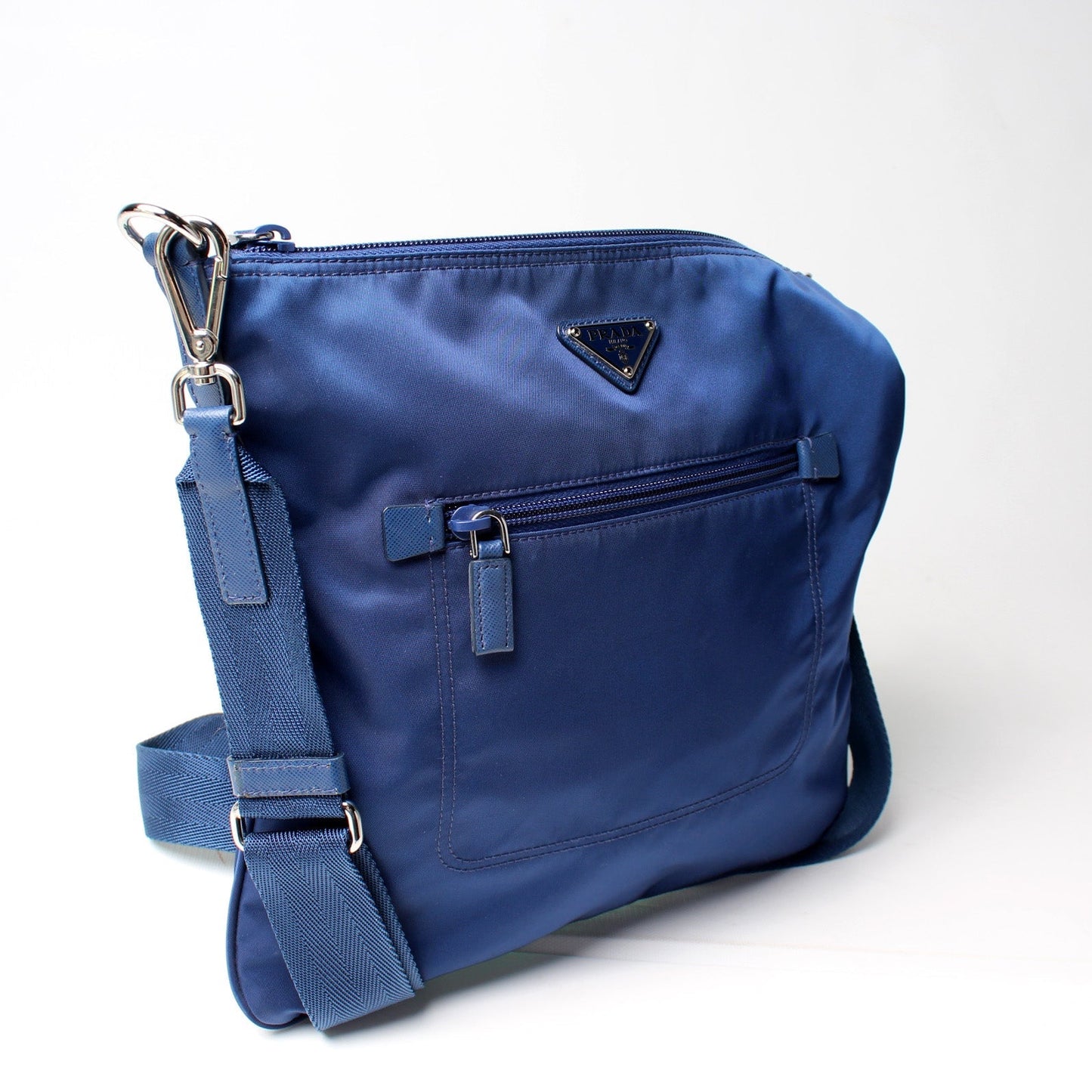 Prada Tessuto Messenger Bag Nylon Small Travel Bag
