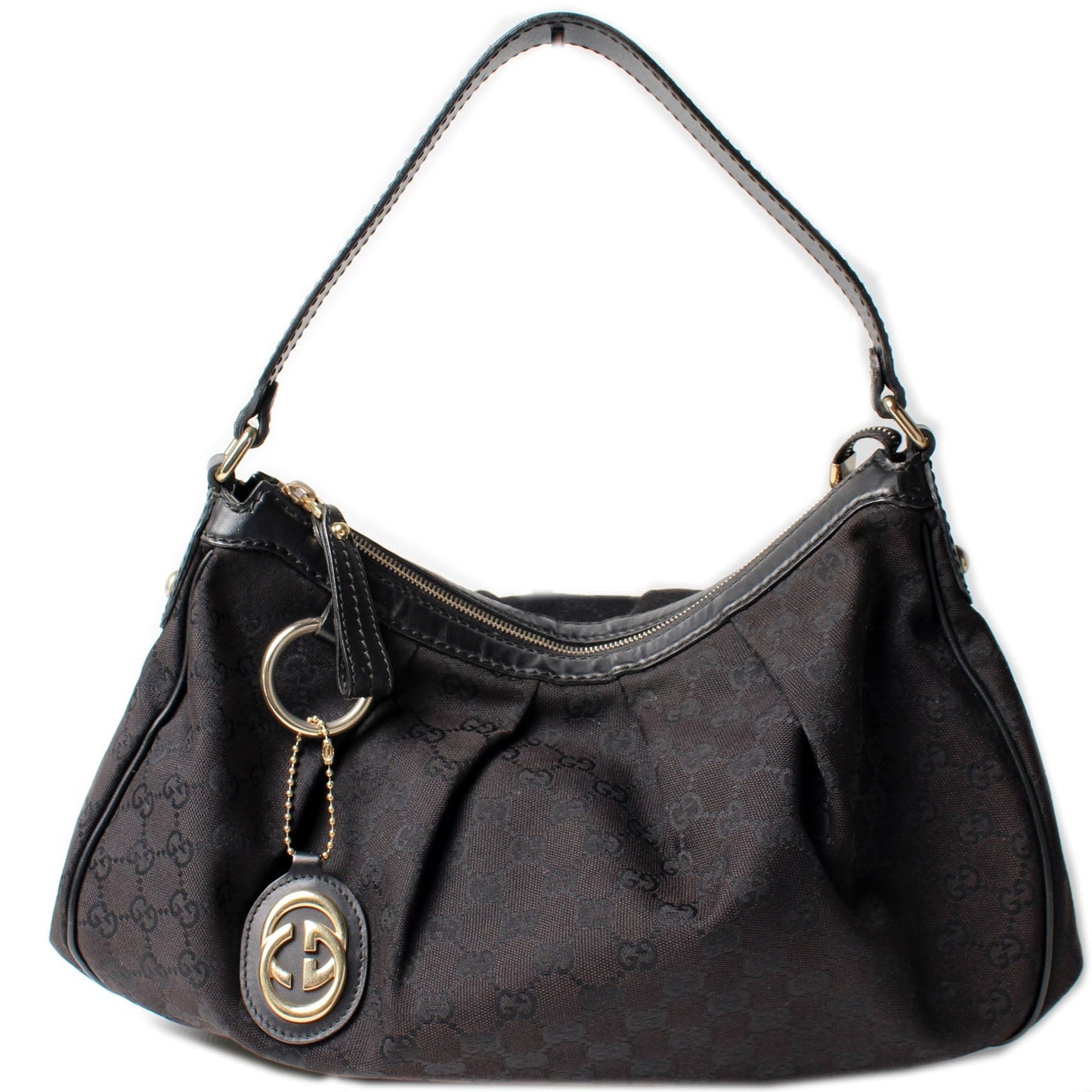 Gucci Sukey Canvas Medium Hobo Bag