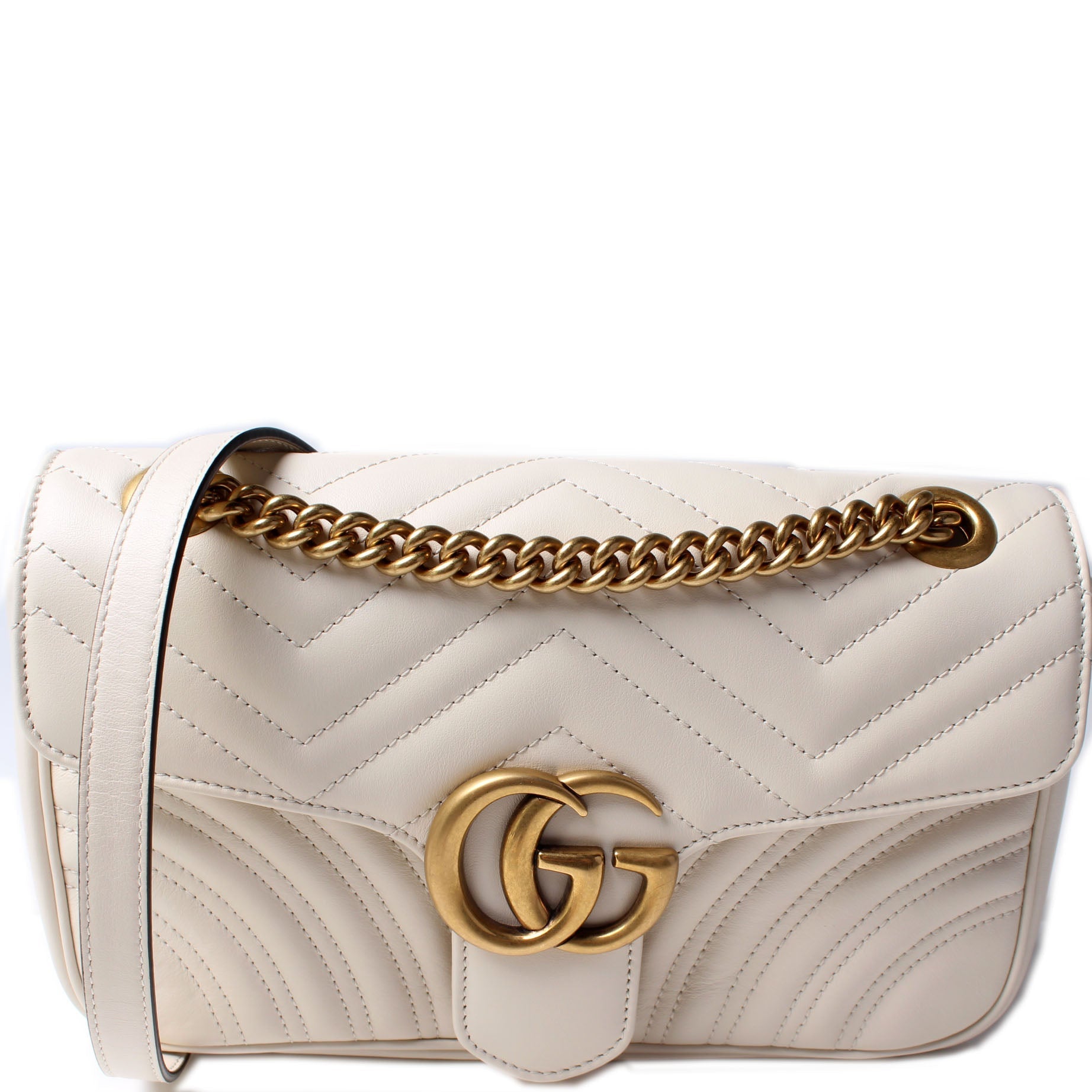 Gucci Marmont Small Flap Shoulder Bag Flap 13