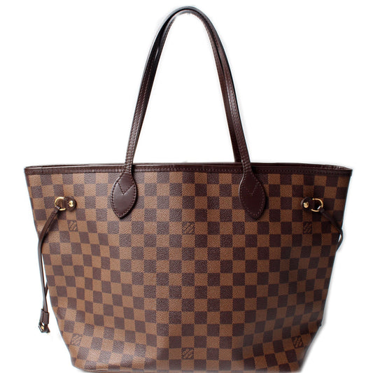 Louis Vuitton Neverfull MM Ebene Damier Tote Bag Ebene 132