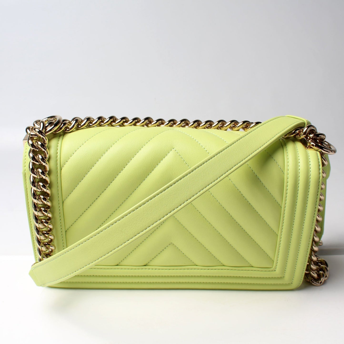 Chanel Boy Flap New Lambskin 27M Handbag