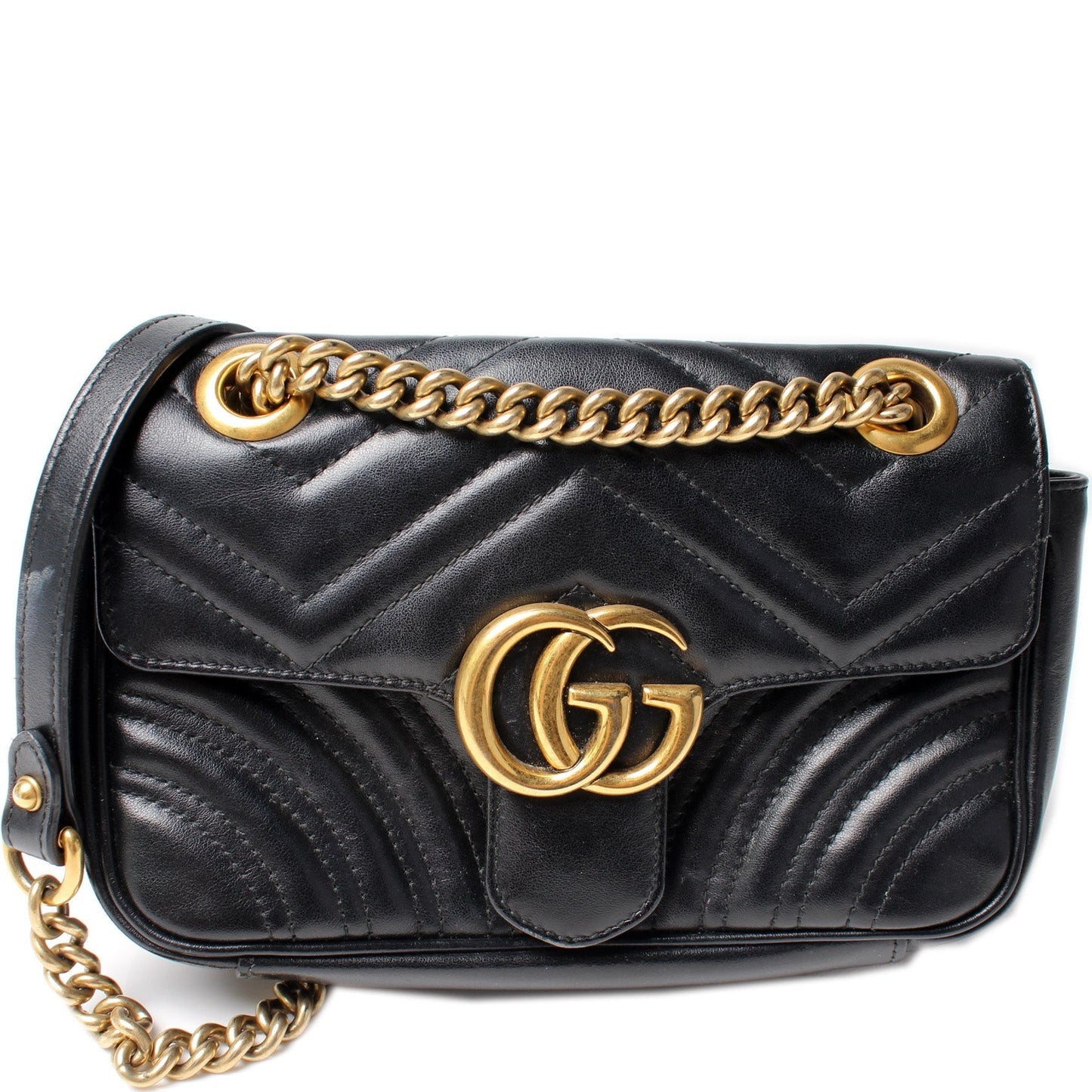 Gucci Marmont Shoulder Bag Mini Flap Flap 10