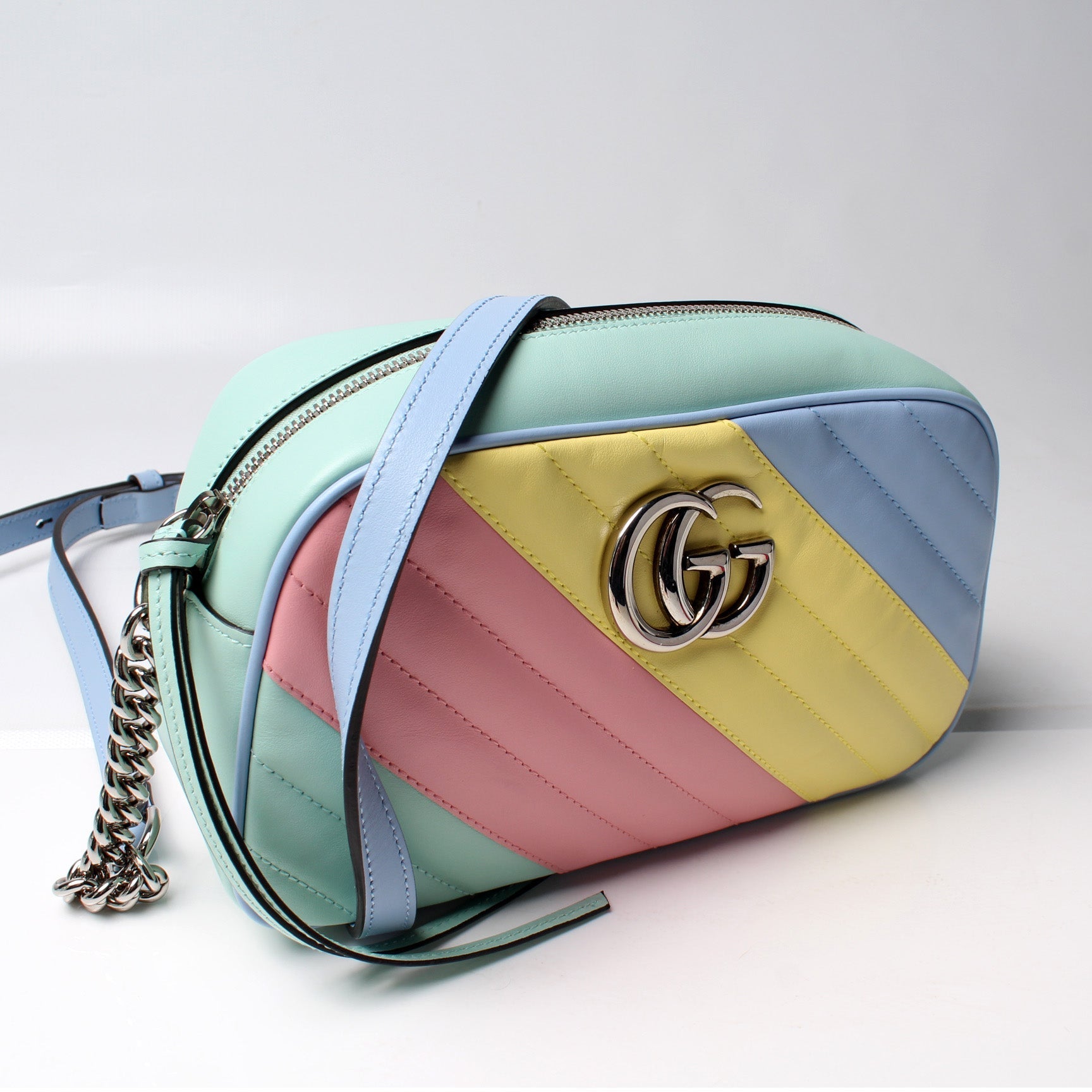 Gucci Marmont Camera Leather Small Crossbody Bag Camera 24