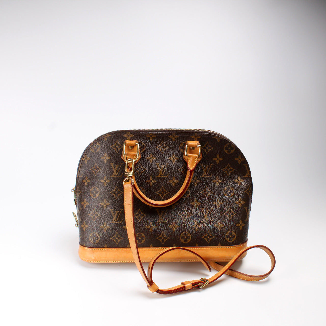 Louis Vuitton Almas PM Newer Monogram Handbag