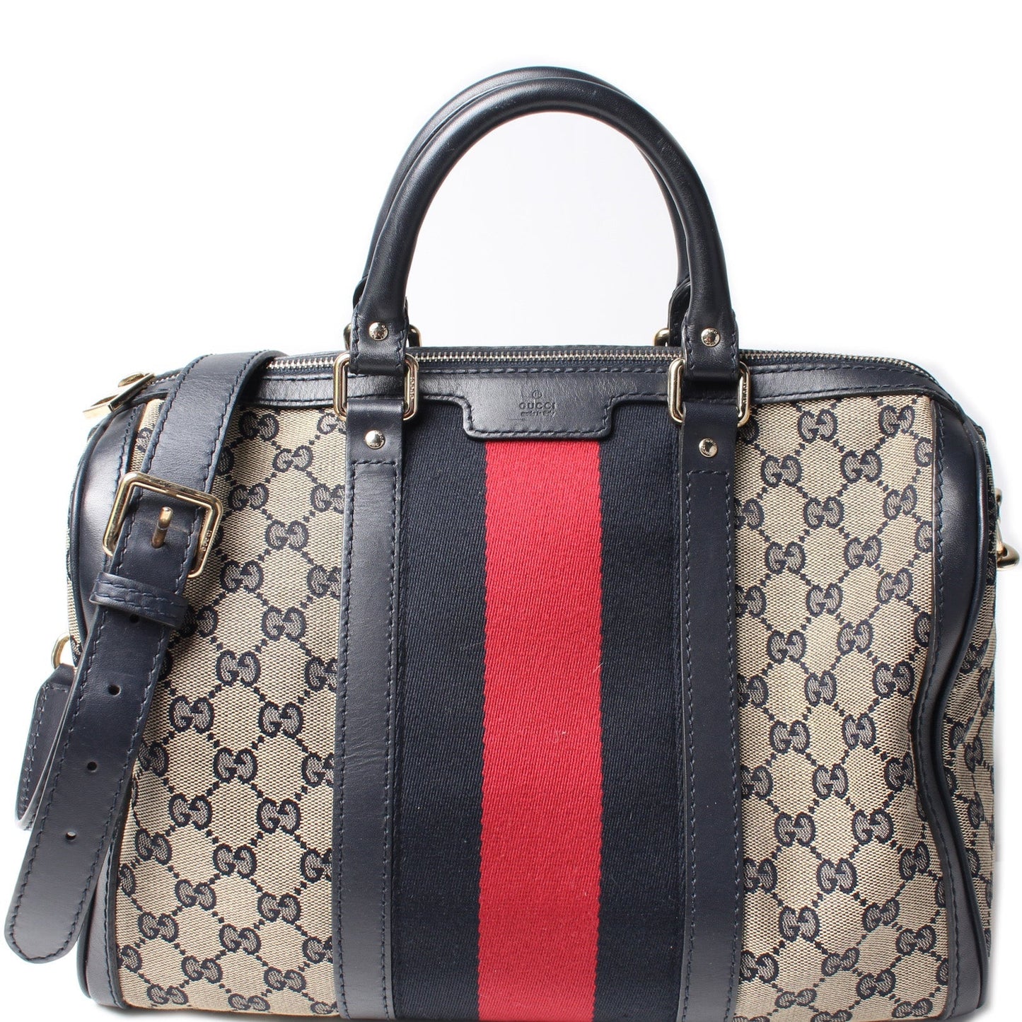 Gucci Boston Canvas Travel Bag Canvas 3
