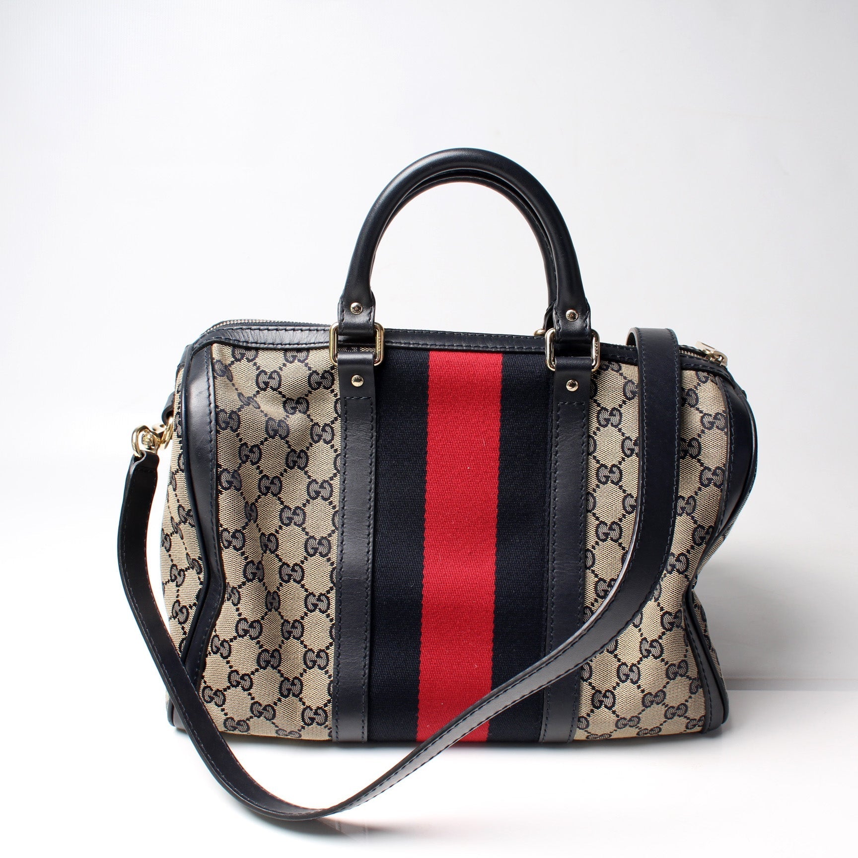 Gucci Boston Canvas Travel Bag Canvas 3