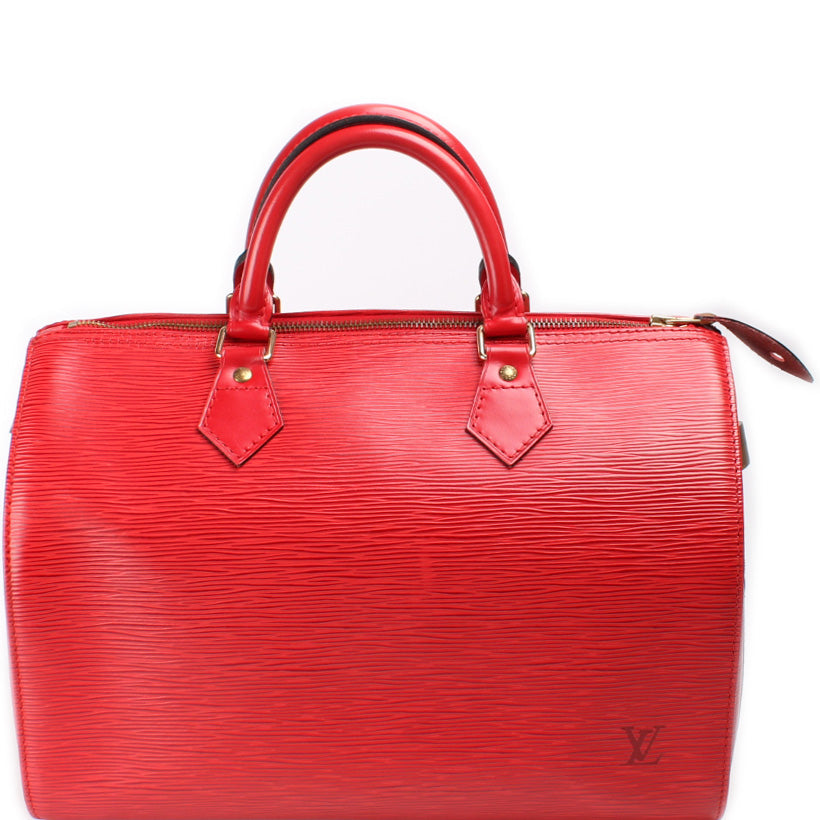 Louis Vuitton Speedy 30 Epi Handbag Epi 16