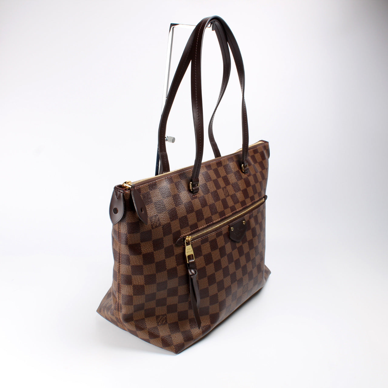 Louis Vuitton Iena MM Ebene Damier Handbag Ebene 7