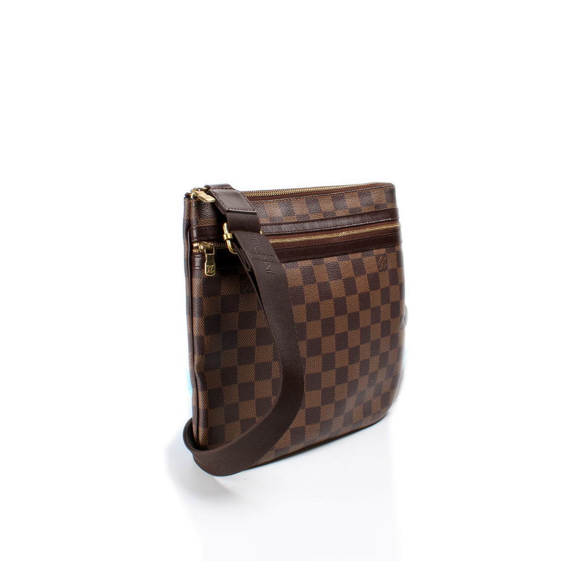 Louis Vuitton Pochette Bosphore Ebene Damier Clutch Bag Ebene 9