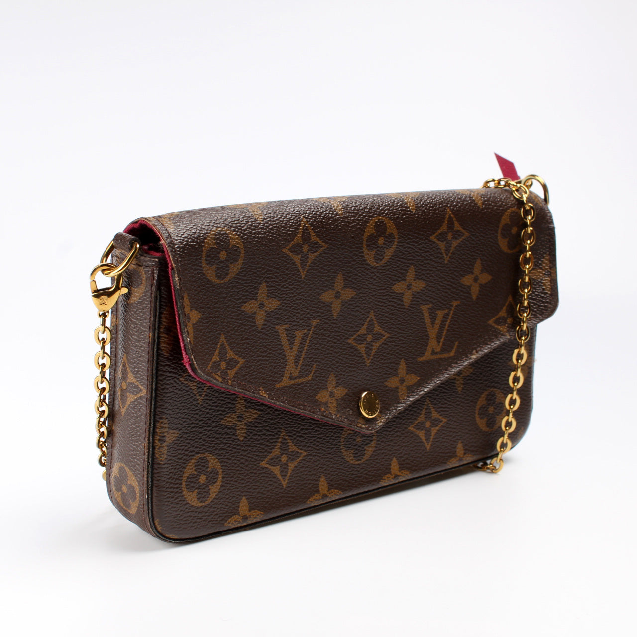Louis Vuitton Pochette Felicie Monogram Clutch Bag Monogram 56