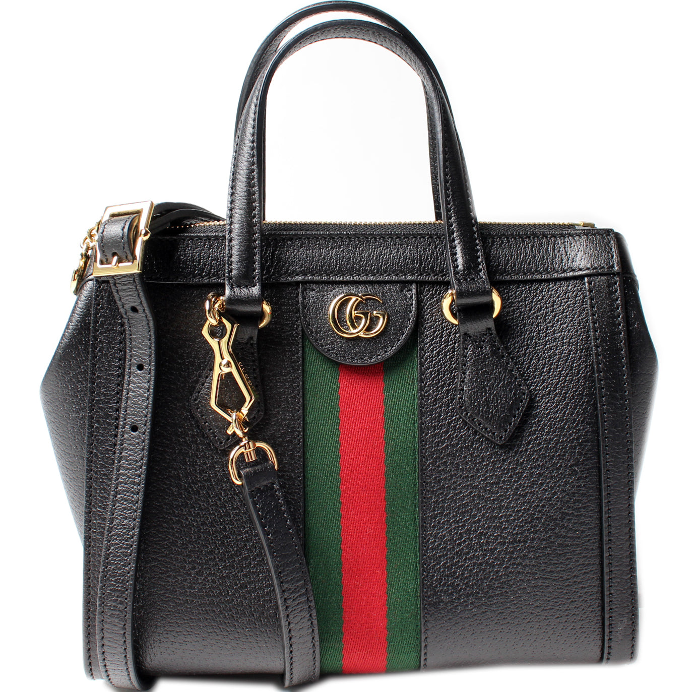 Gucci Ophidia Leather Small Tote Bag Tote Leather