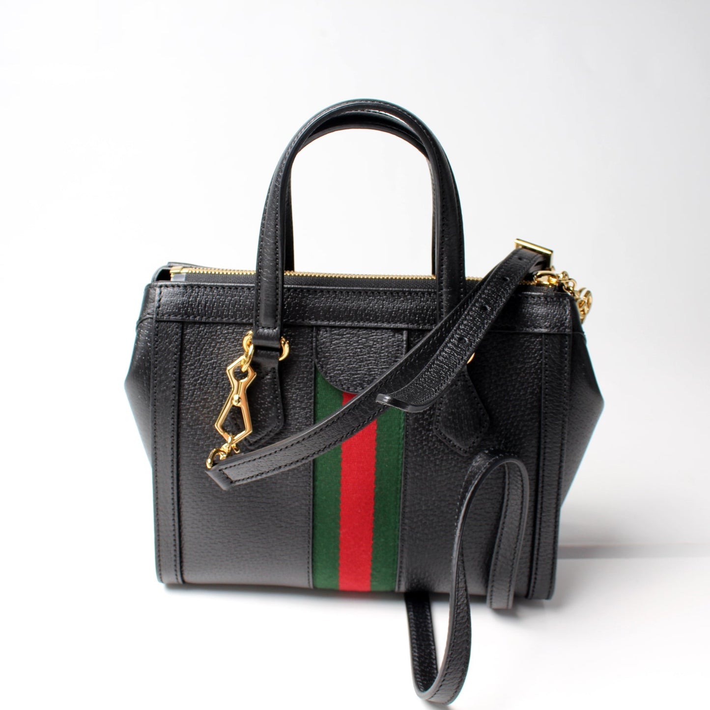 Gucci Ophidia Leather Small Tote Bag Tote Leather