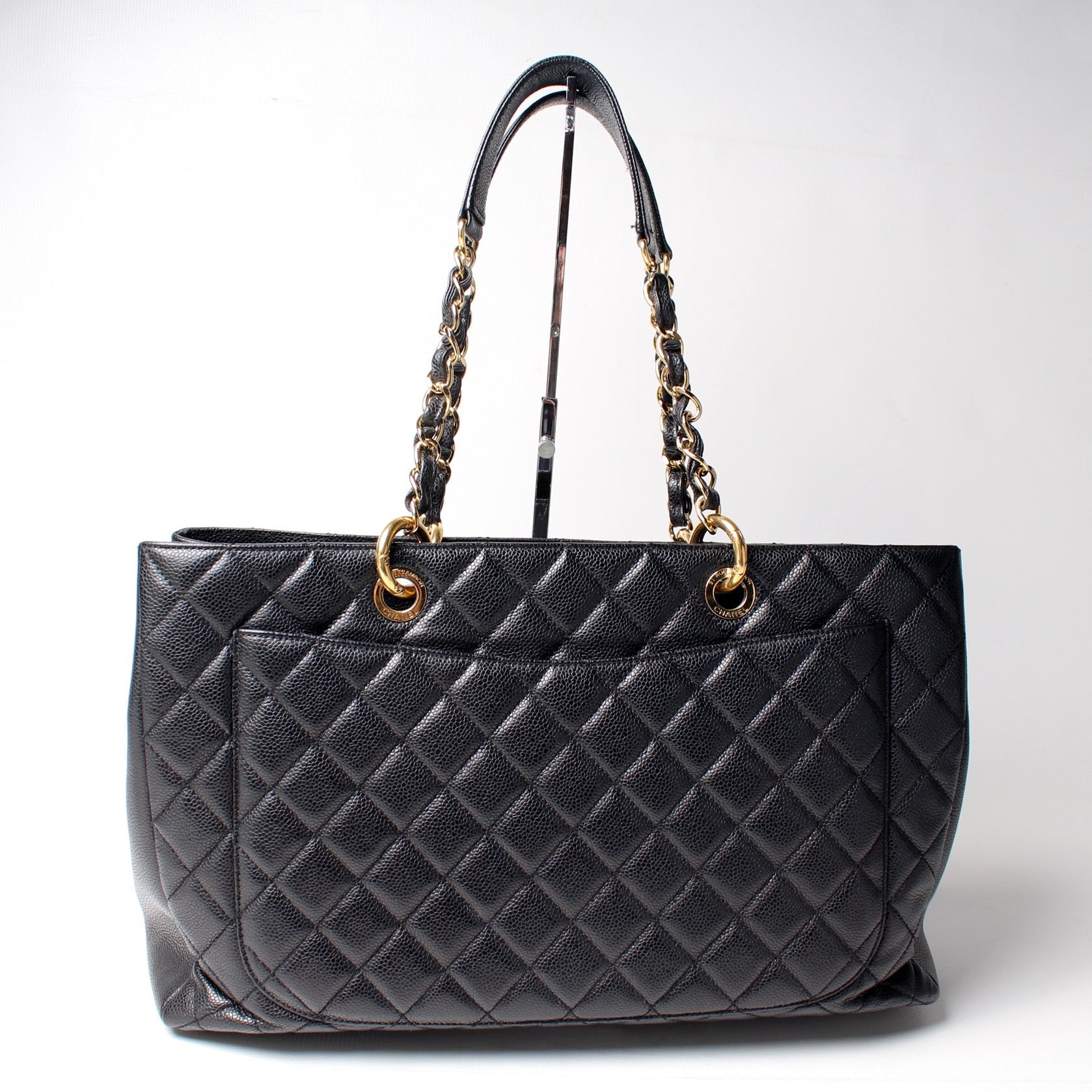 Chanel Grand Shopping XL Caviar 18M Tote Bag