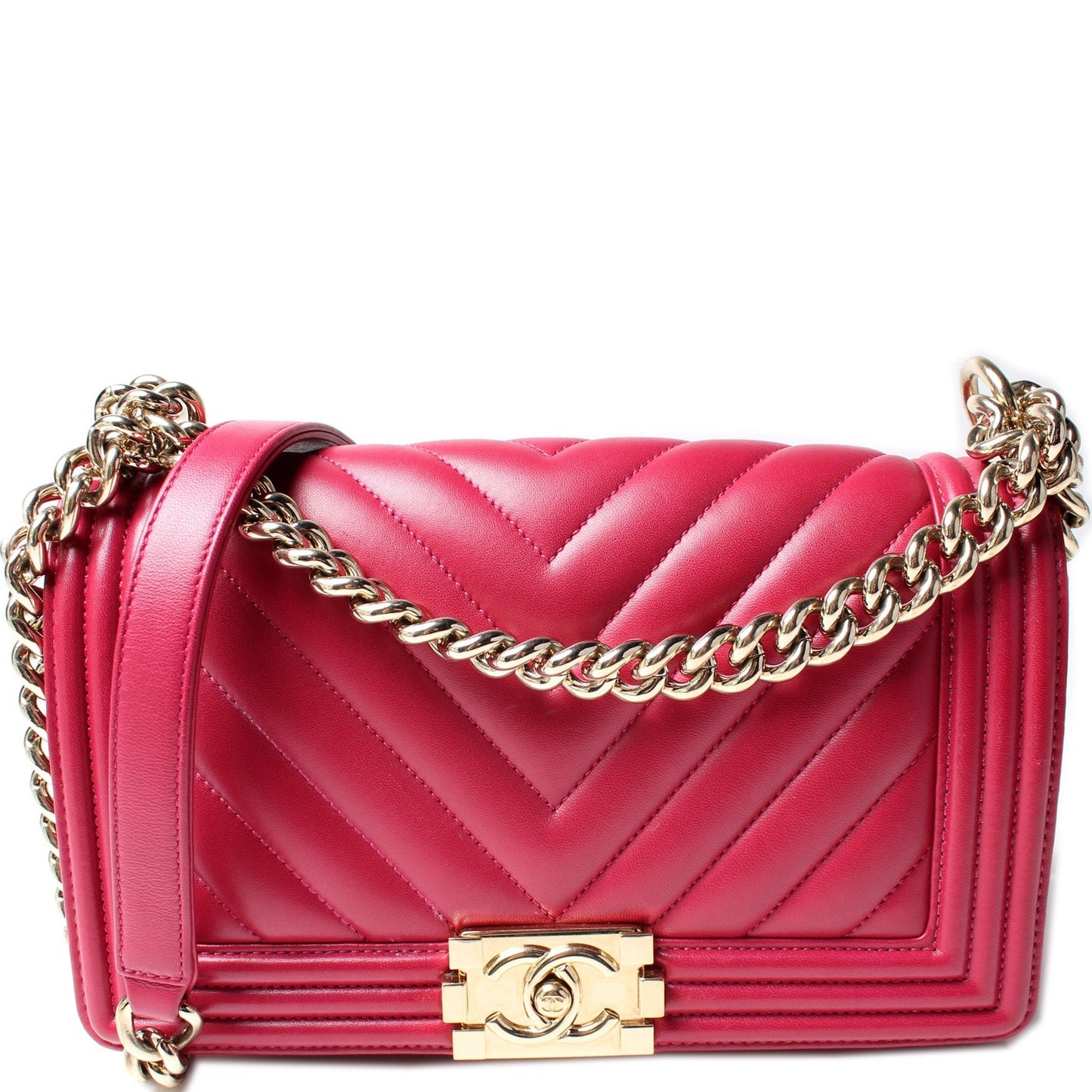 Chanel Boy Flap Lambskin Newer Handbag
