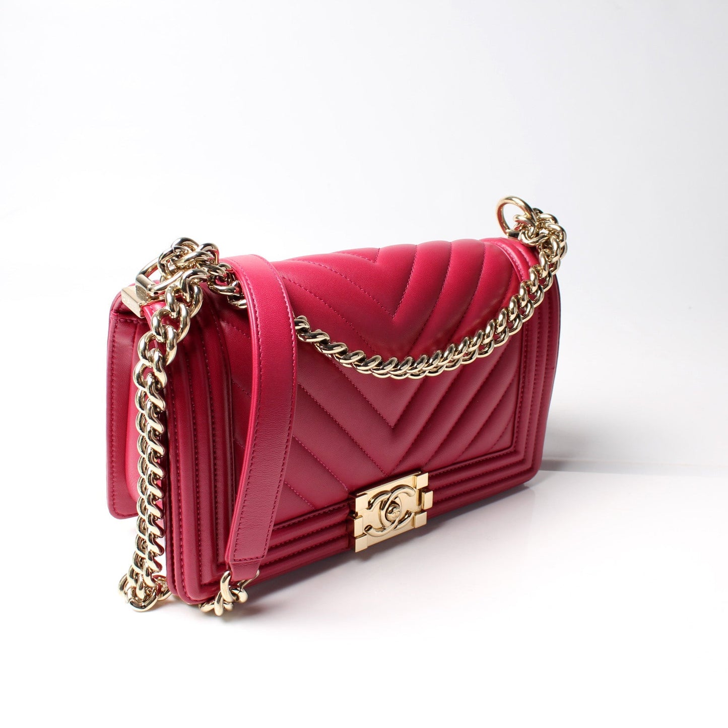 Chanel Boy Flap Lambskin Newer Handbag