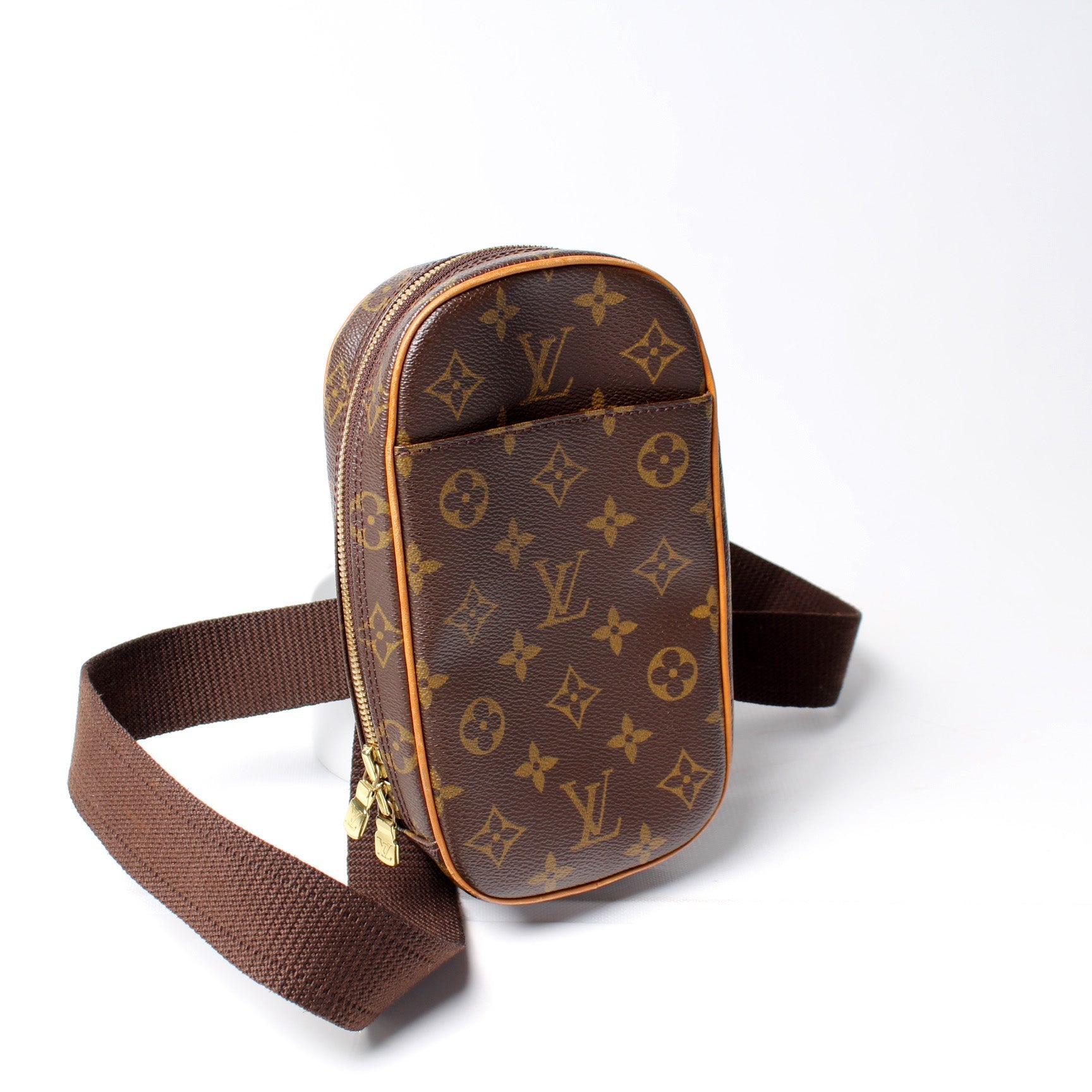 Louis Vuitton Pochette Gange Monogram Clutch Bag Monogram 5