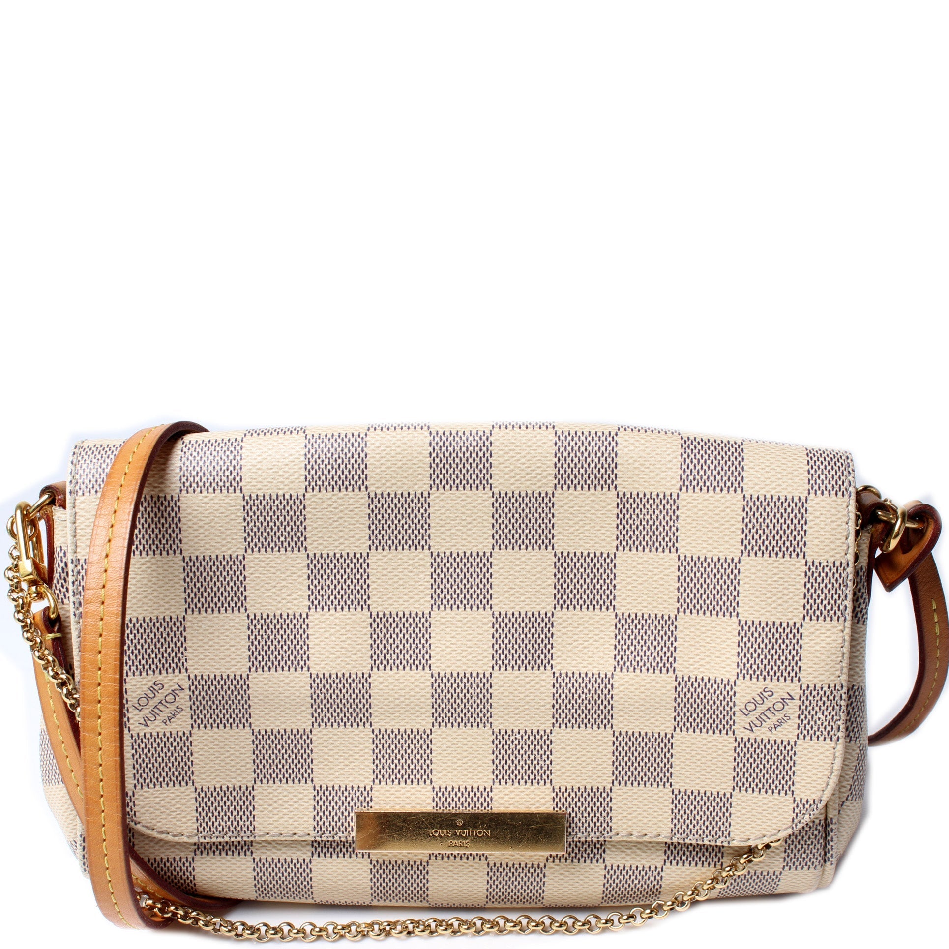 Louis Vuitton hold - Favorite PM Azur Damier Handbag