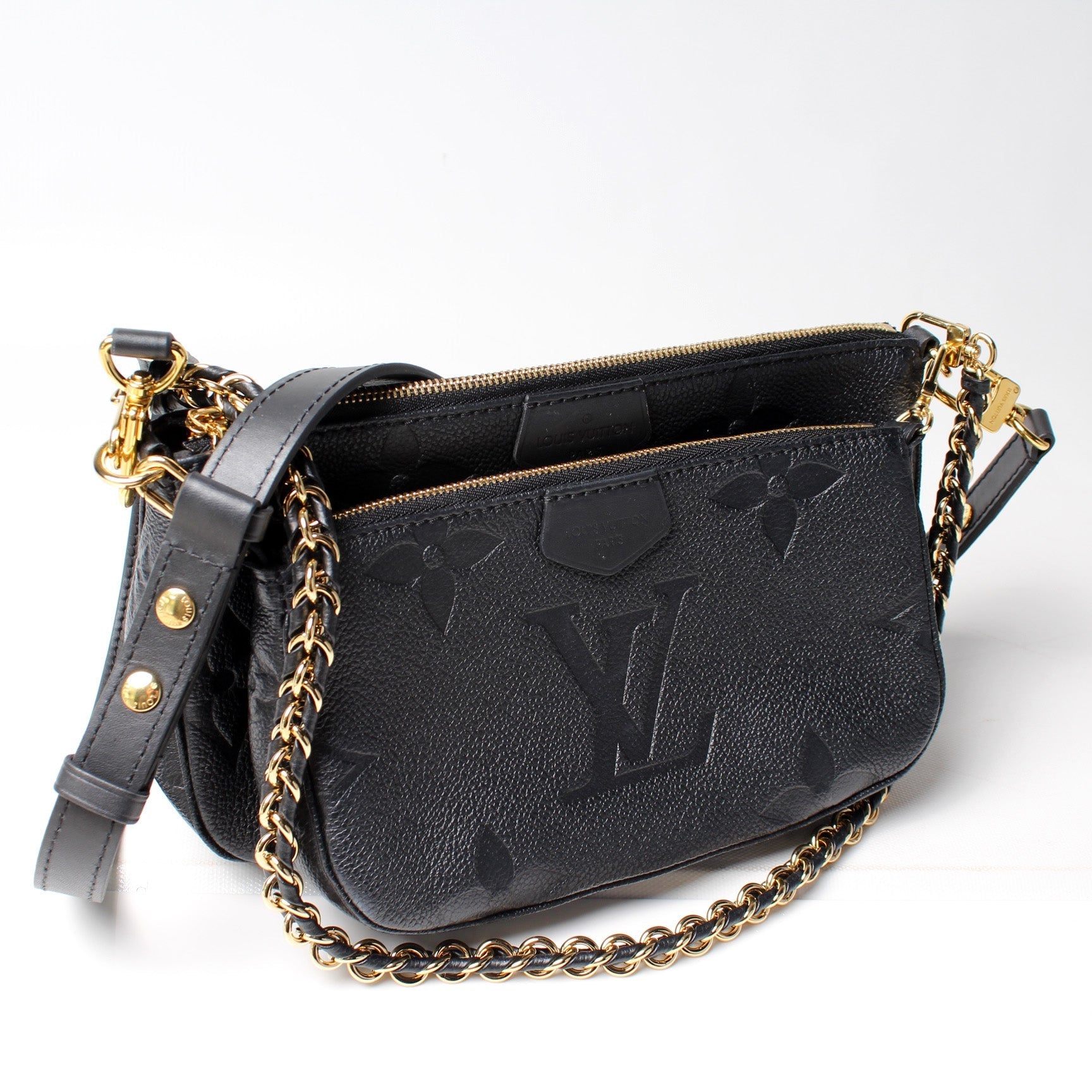 Louis Vuitton Multi Pochette Empreinte Clutch Bag