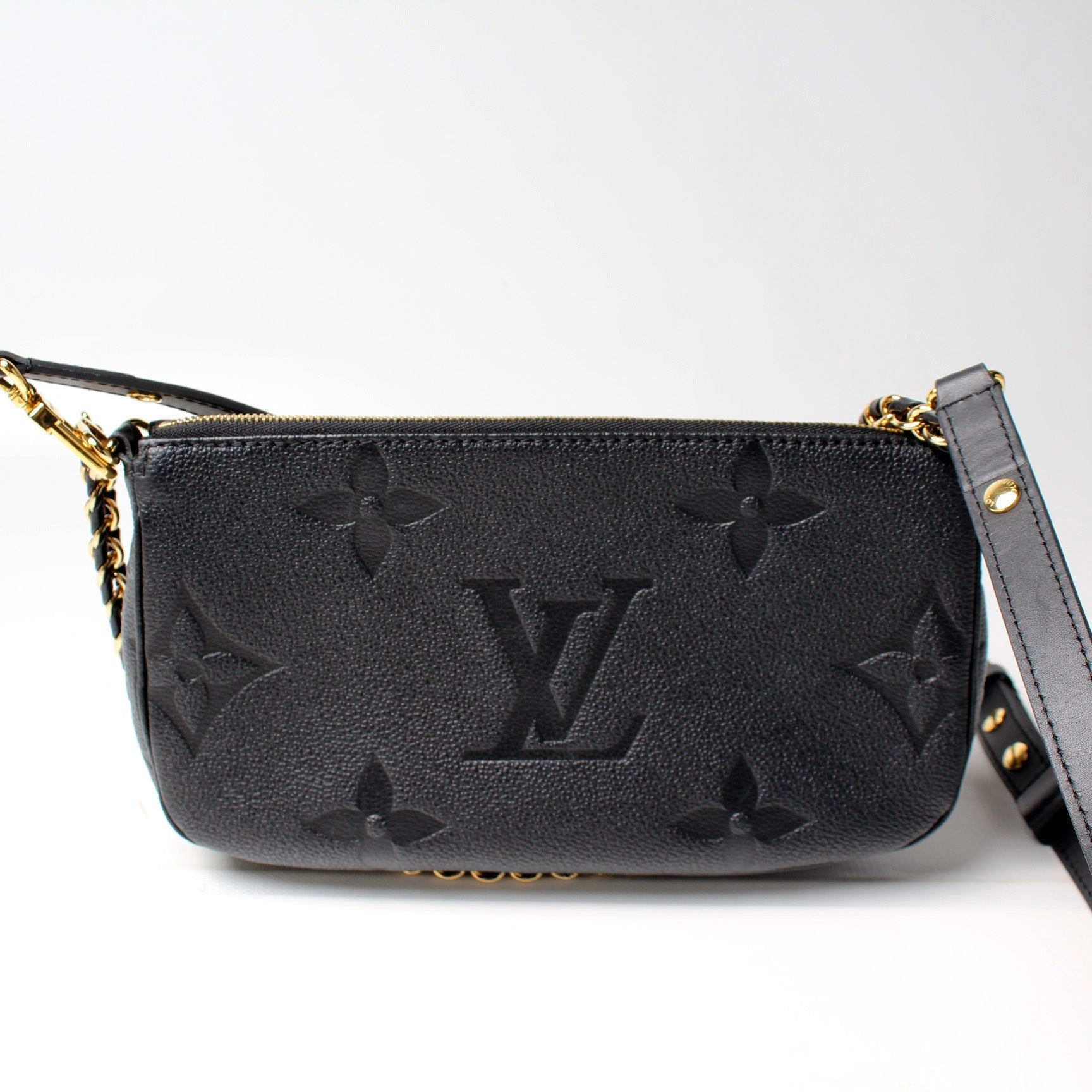 Louis Vuitton Multi Pochette Empreinte Clutch Bag