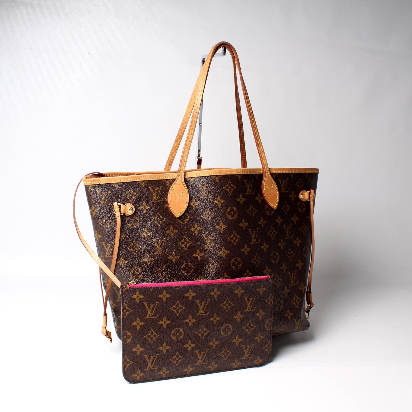Louis Vuitton NEverfull MM W Monogram Wallet Case Monogram 18