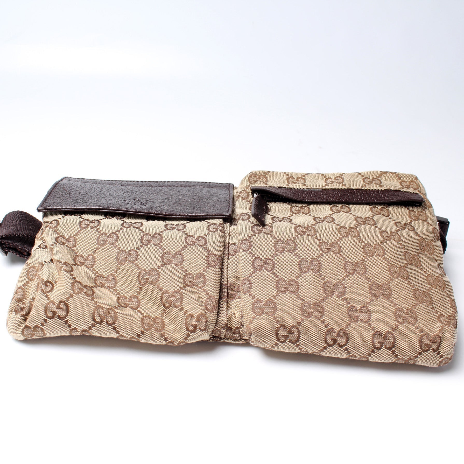 Gucci Waist Bag Canvas Travel Bag 17