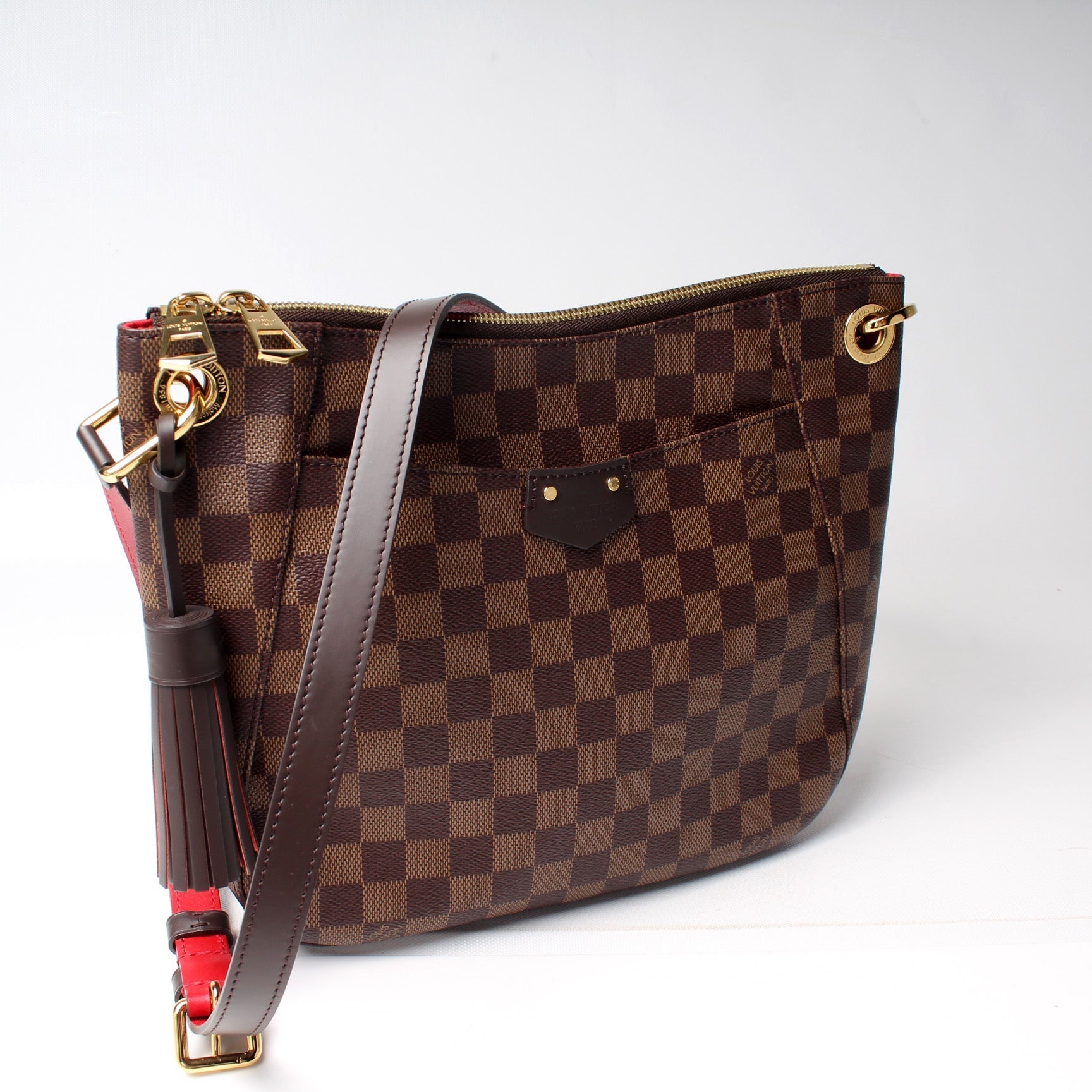 Louis Vuitton South Bank Besace Ebene Damier Handbag Ebene 19