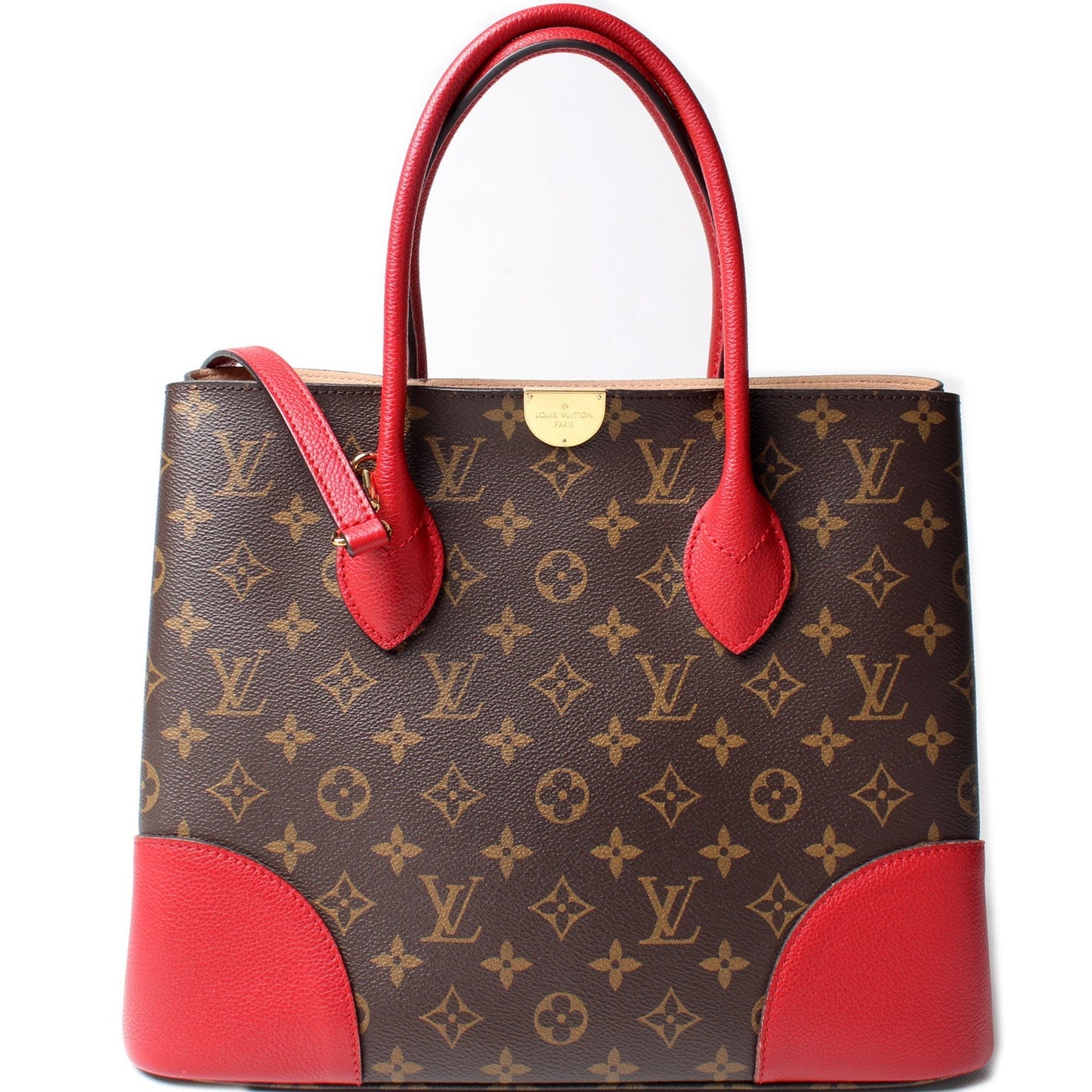 Louis Vuitton Flandrin Monogram Leather Handbag Leather 1