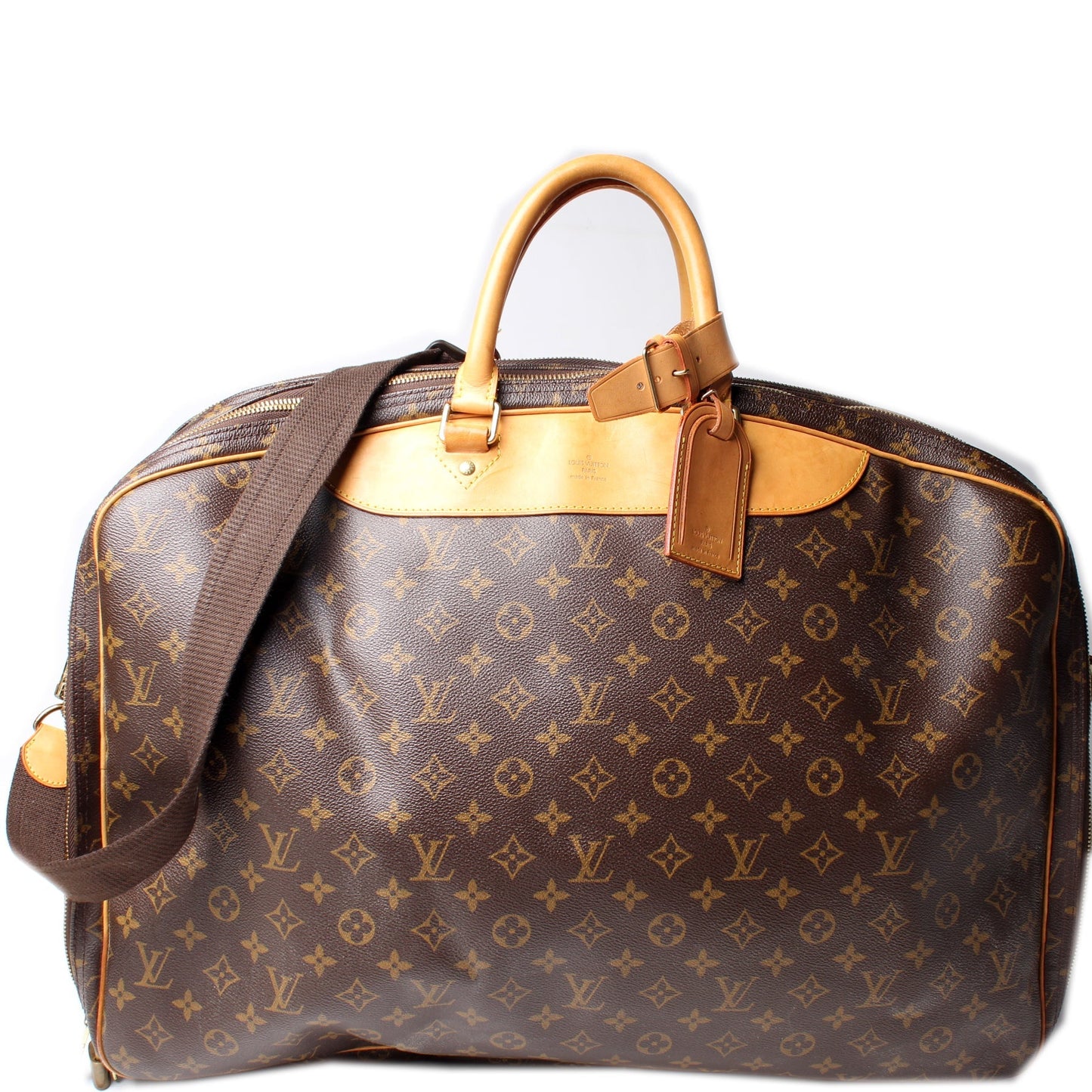 Louis Vuitton Alize 2 Compartment Monogram Handbag