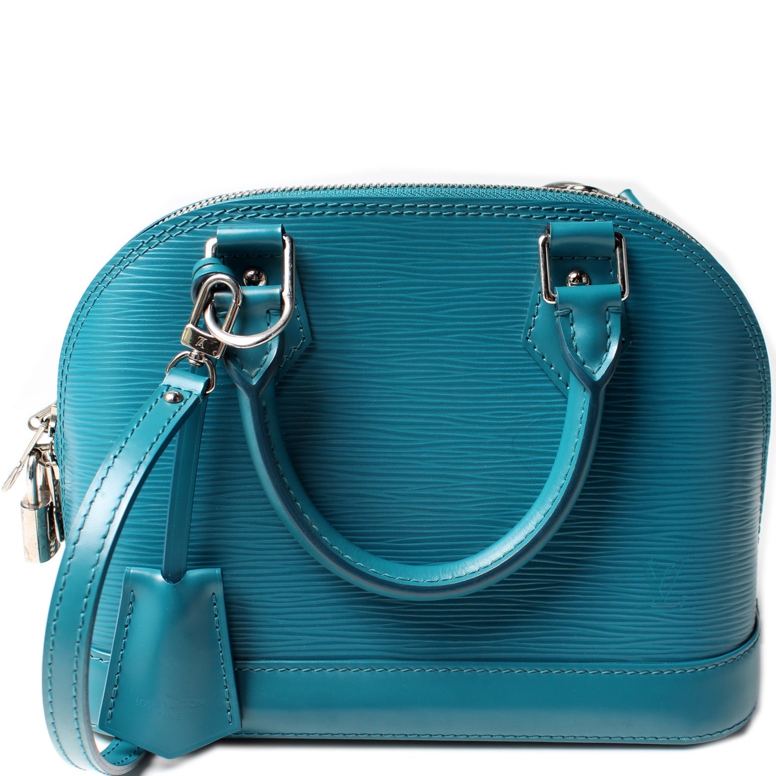 Louis Vuitton Alma BB Epi Handbag Epi 5