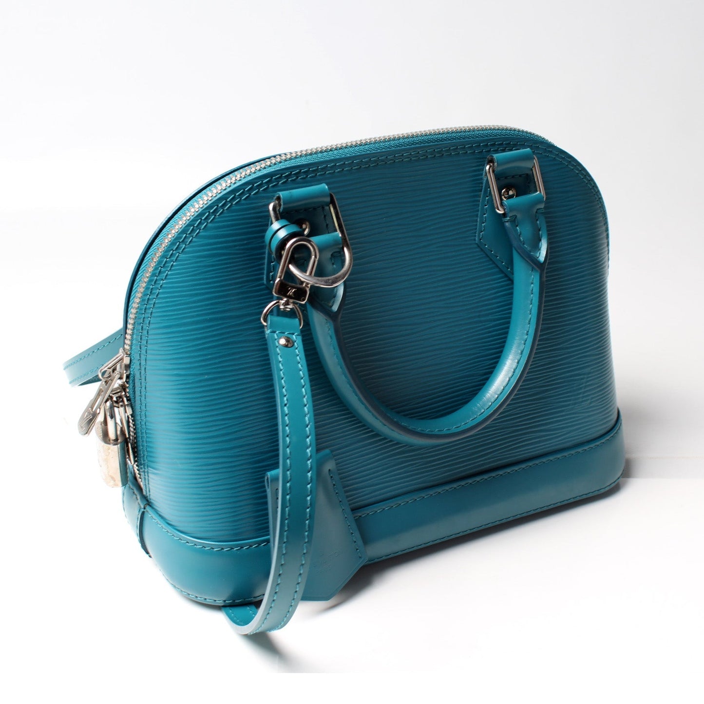 Louis Vuitton Alma BB Epi Handbag Epi 5