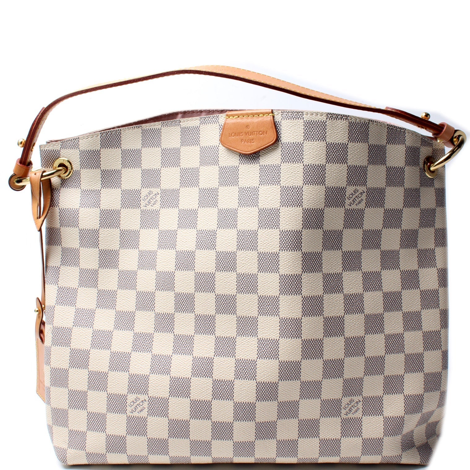 Louis Vuitton Graceful PM Azur Damier Handbag Azur 3