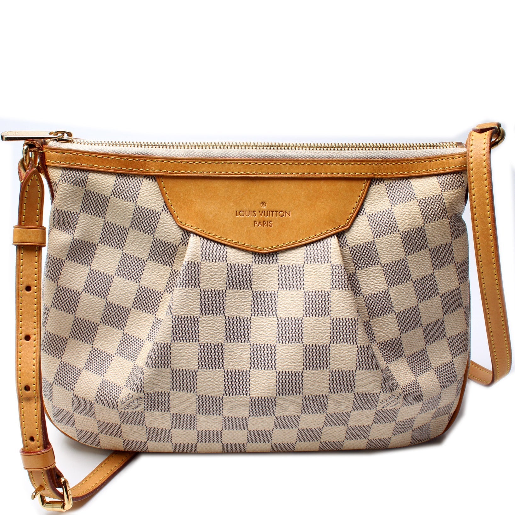 Louis Vuitton Siracusa Azur PM Handbag Azur 1