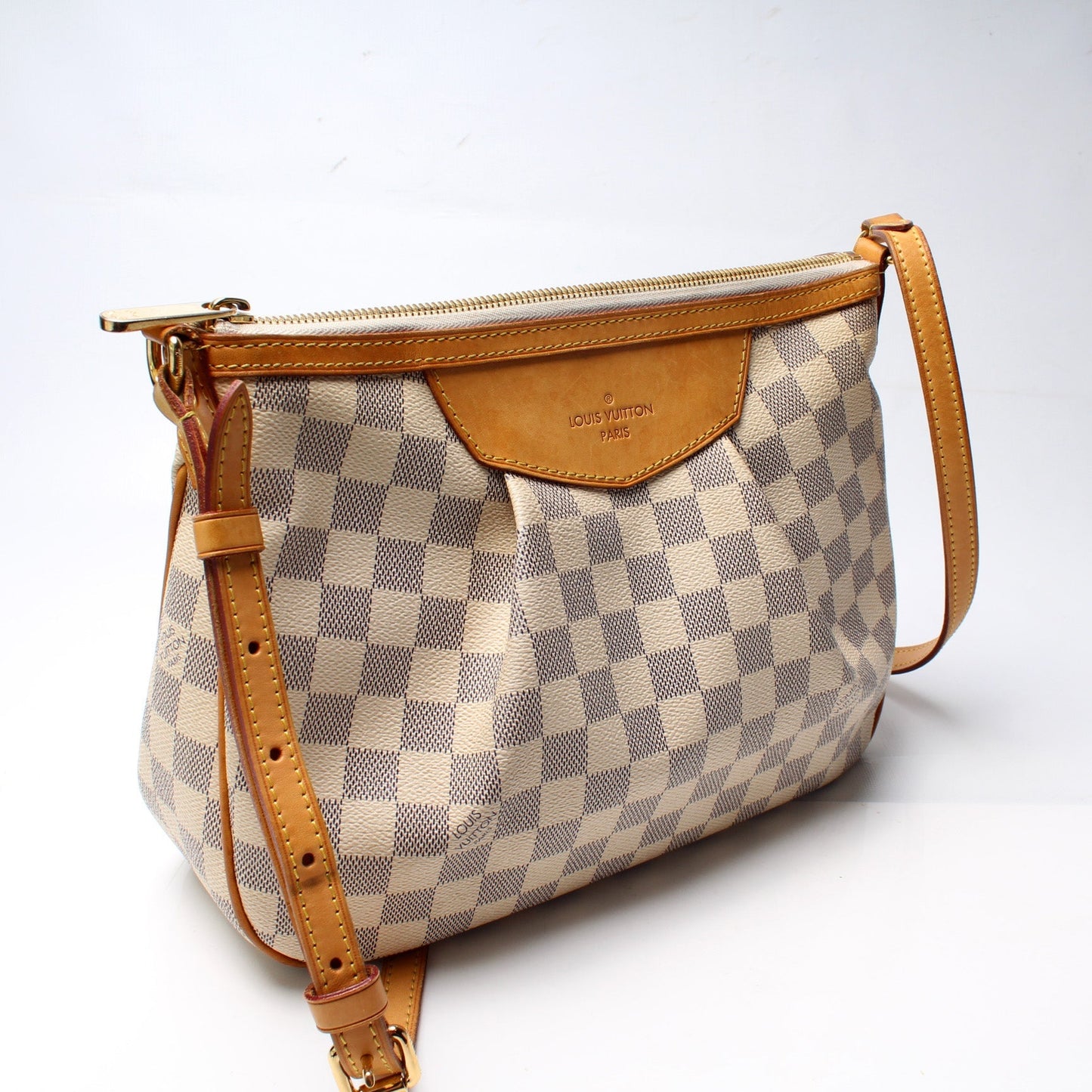 Louis Vuitton Siracusa Azur PM Handbag Azur 1