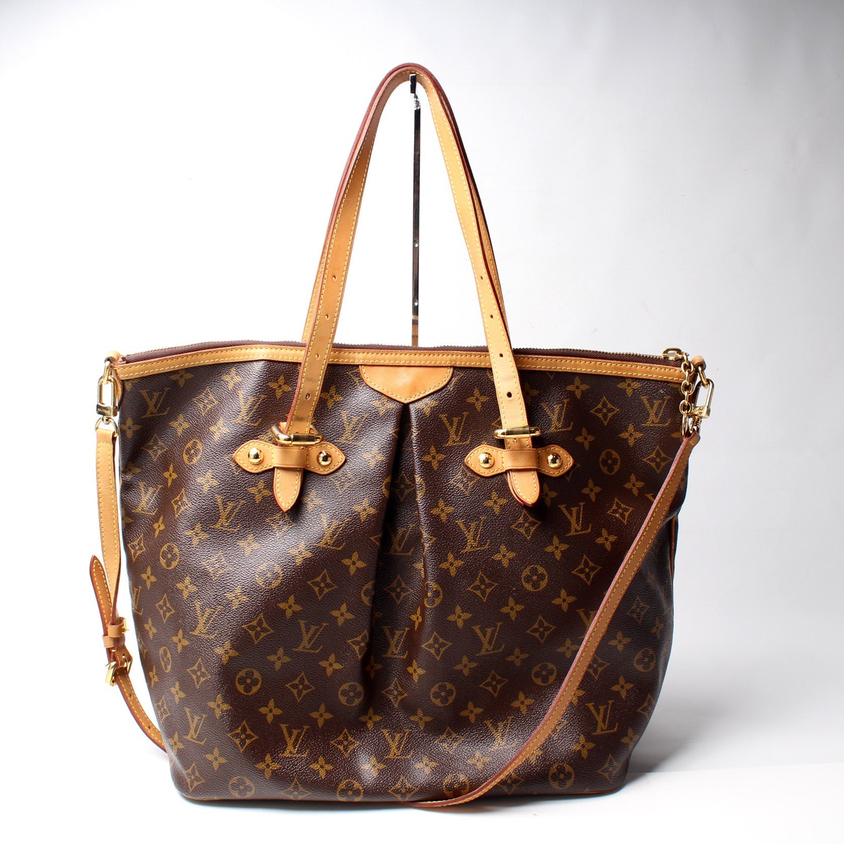 Louis Vuitton Palermo GM Monogram Handbag Monogram 1