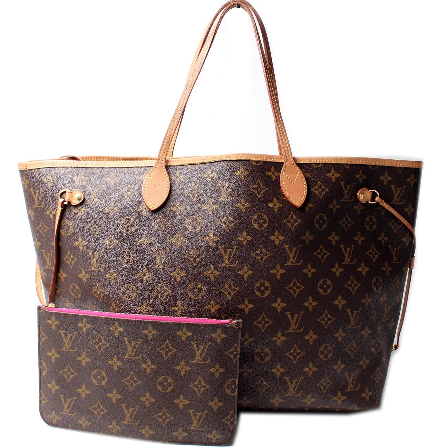 Louis Vuitton Neverfull GM W Monogram Wallet Case Monogram 4
