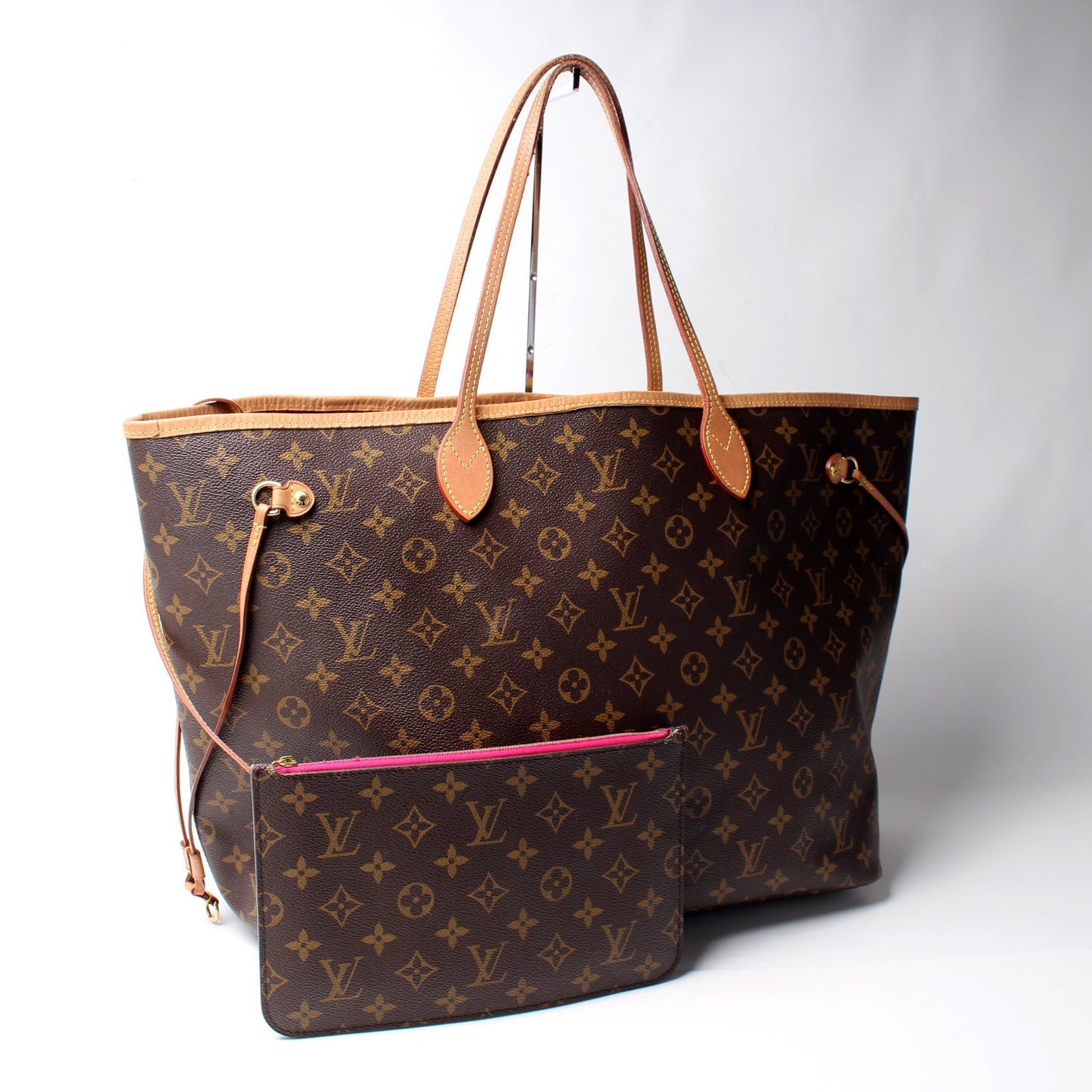 Louis Vuitton Neverfull GM W Monogram Wallet Case Monogram 4