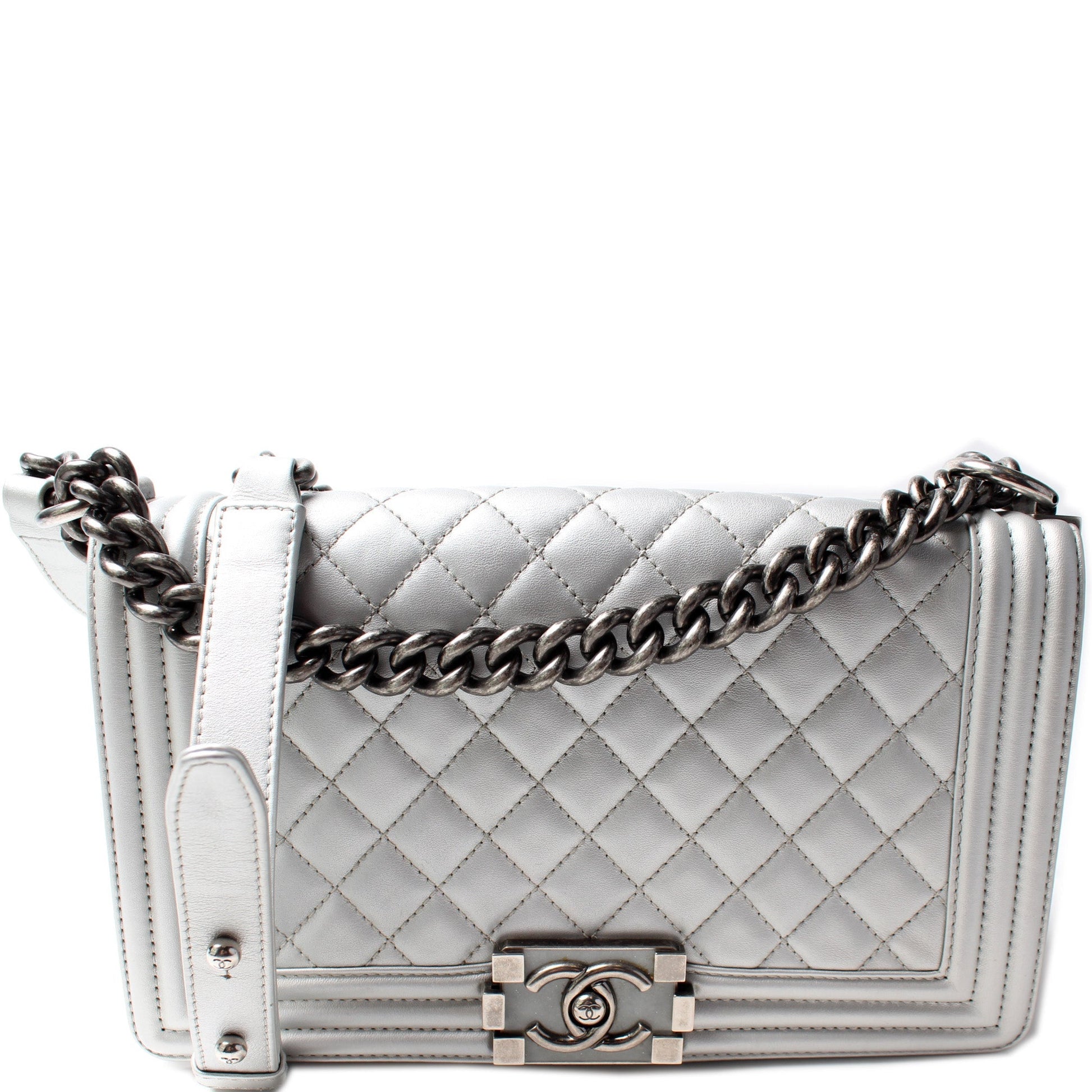 Chanel Boy Flap Lambskin Older Handbag Older 4