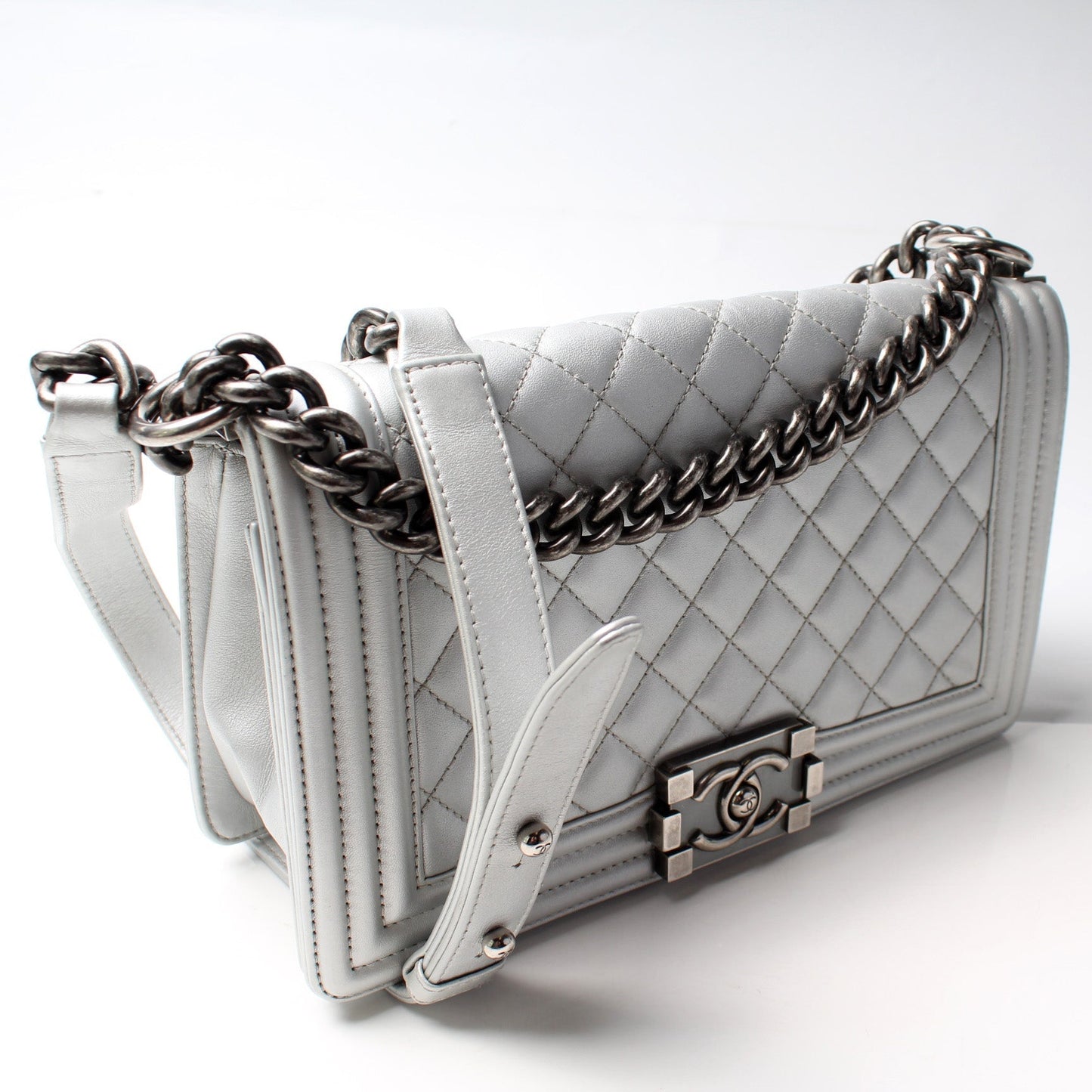 Chanel Boy Flap Lambskin Older Handbag Older 4