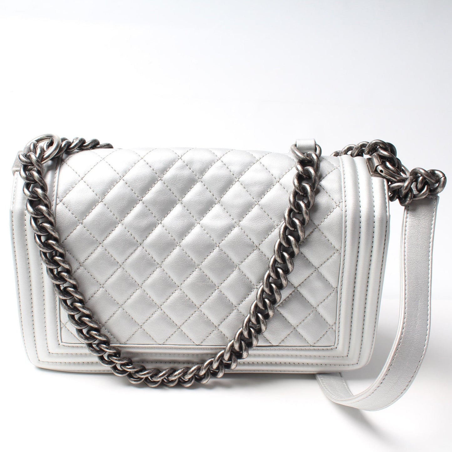Chanel Boy Flap Lambskin Older Handbag Older 4