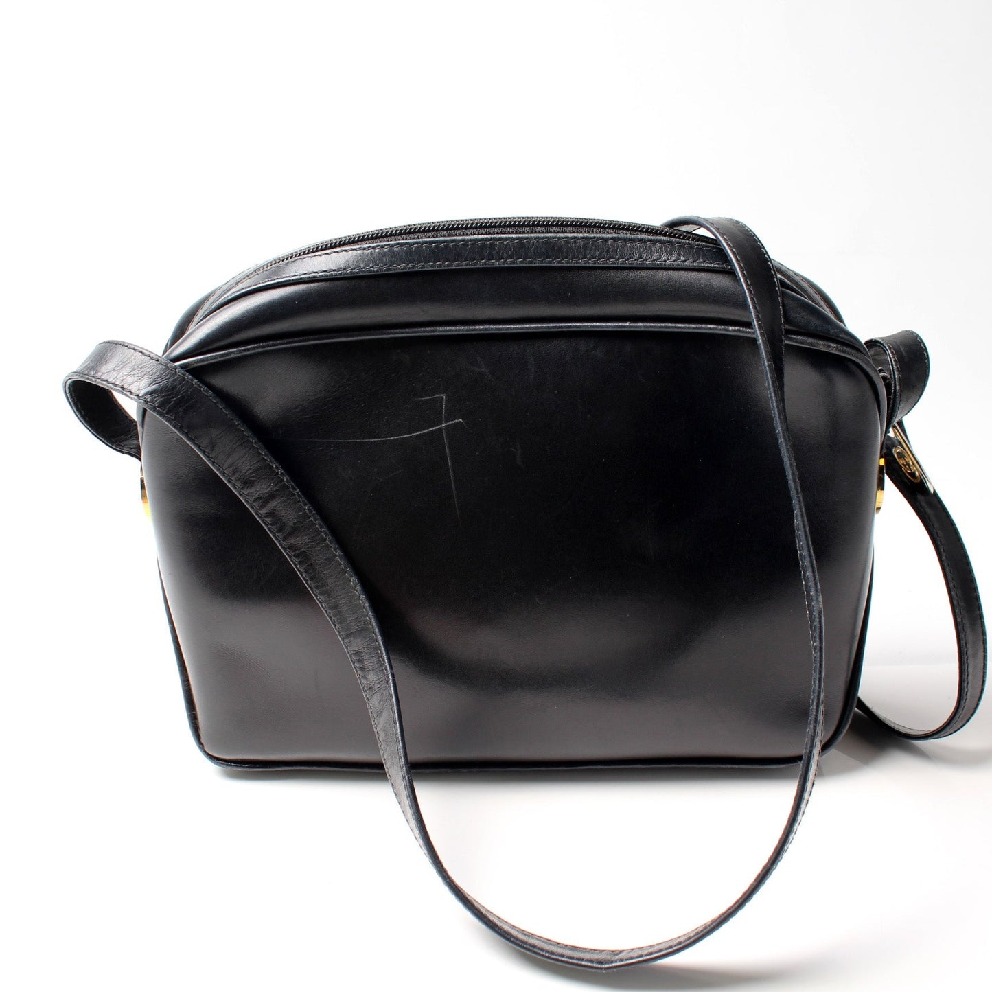 Gucci Camera Leather Crossbody Bag