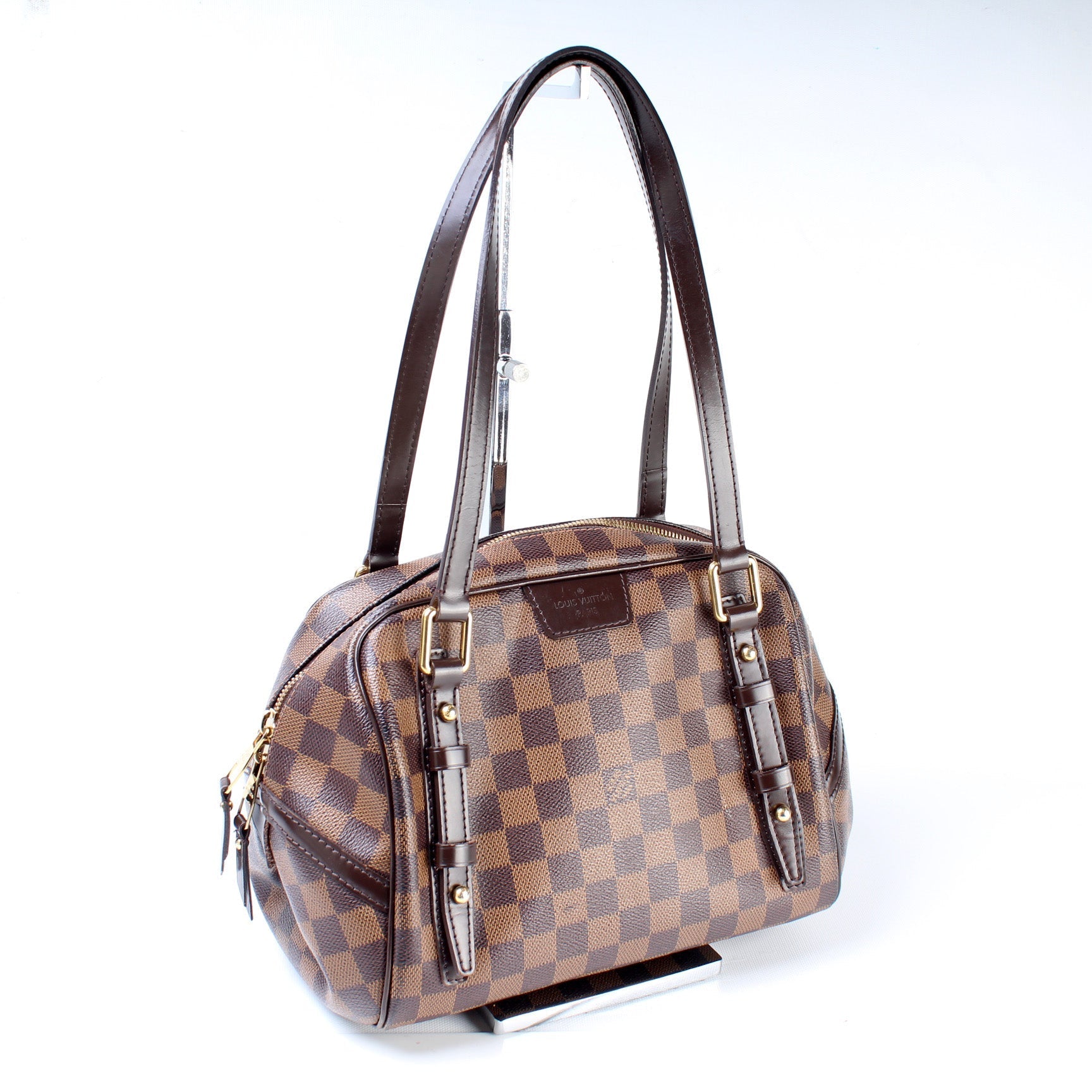 Louis Vuitton Rivington Ebene PM Damier Handbag Ebene 2