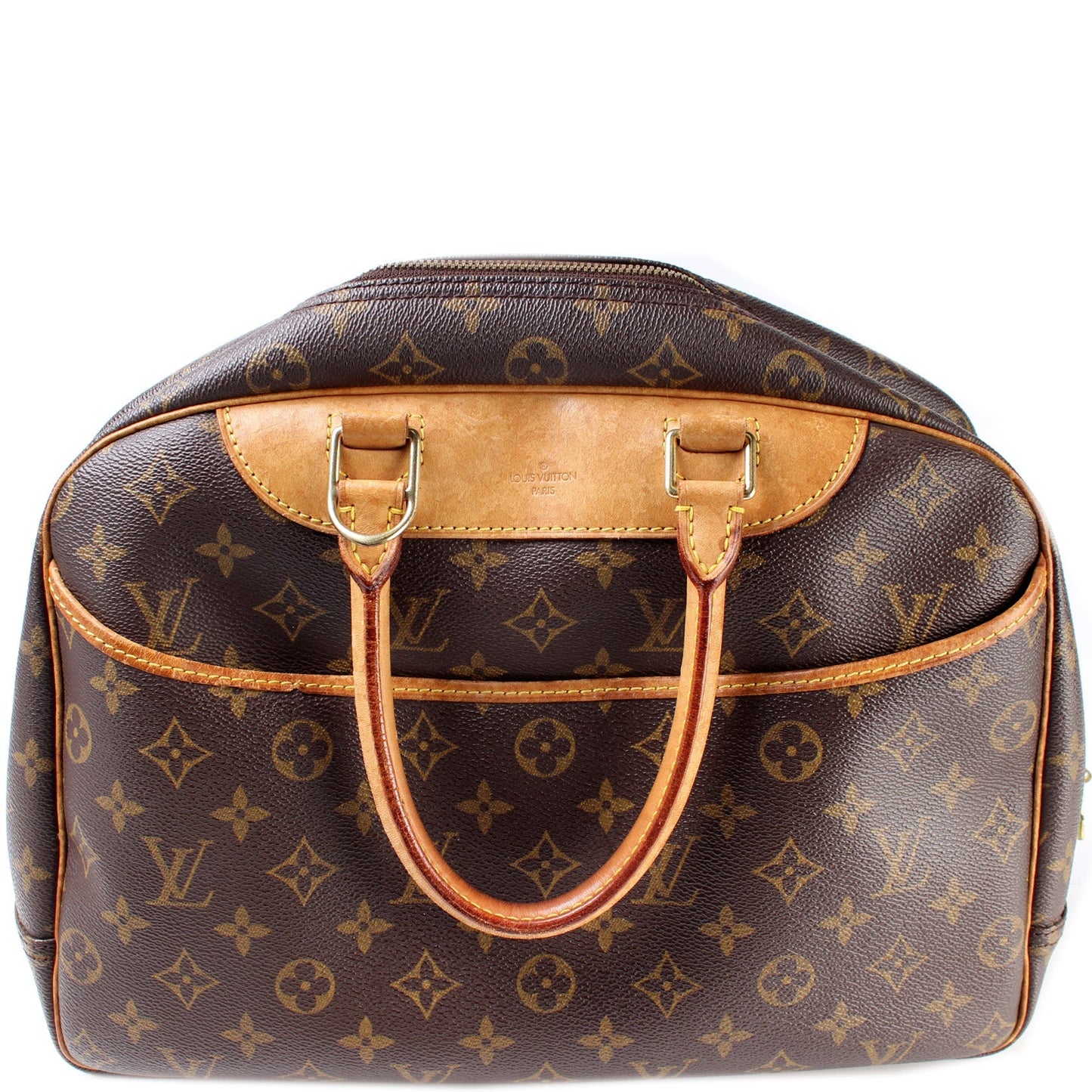Louis Vuitton Deauville Monogram Handbag Monogram 13