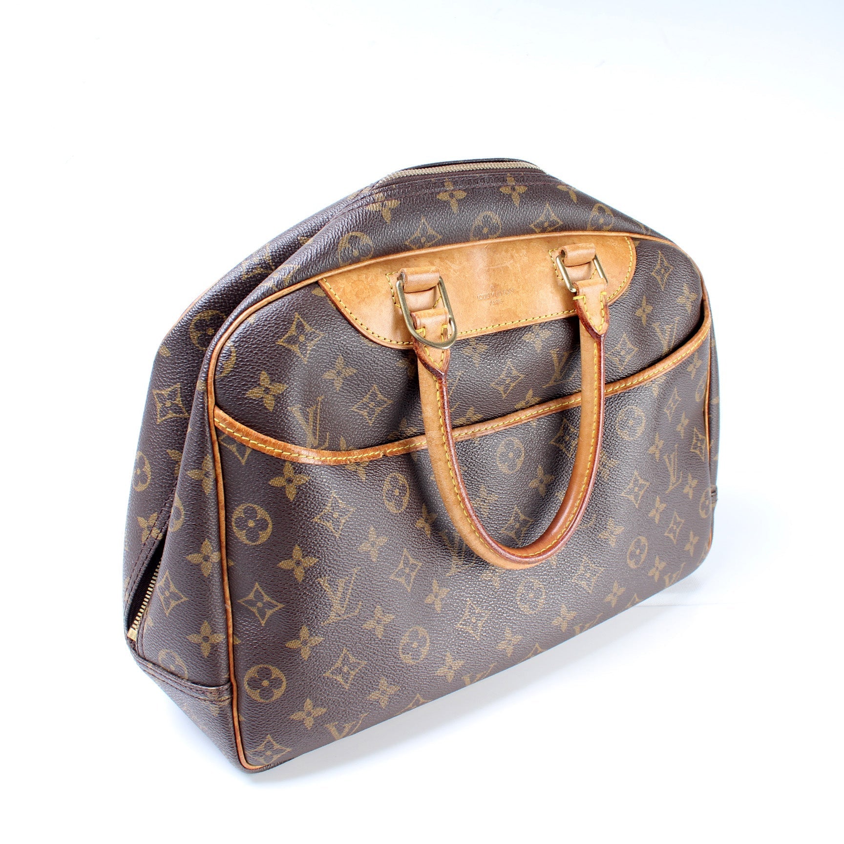 Louis Vuitton Deauville Monogram Handbag Monogram 13